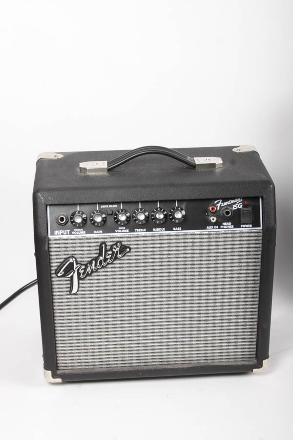 Ibanez Gio Electric Guitar and Fender Frontman Amplifier