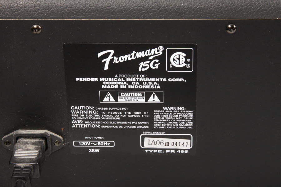 Ibanez Gio Electric Guitar and Fender Frontman Amplifier