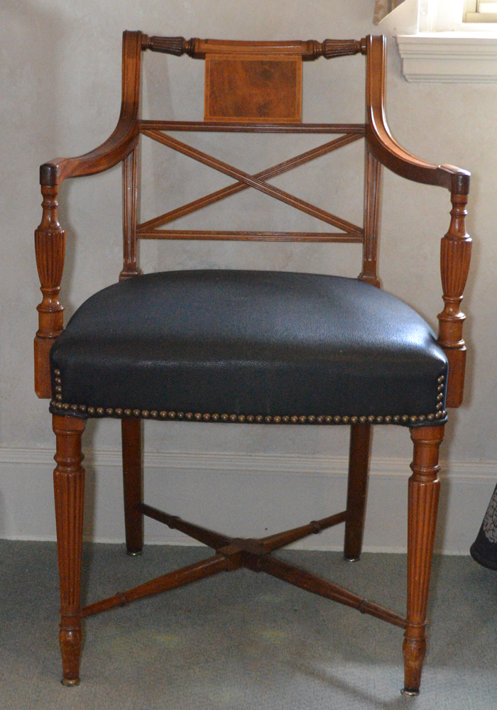 Vintage Louis XVI Style Dining Chairs