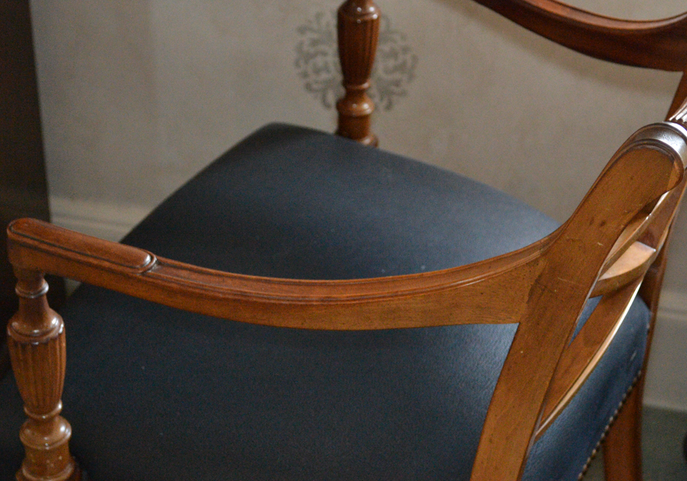 Vintage Louis XVI Style Dining Chairs