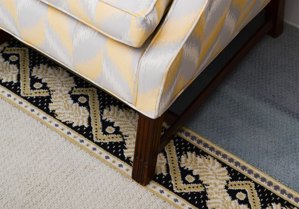 Chippendale Style Camel Back Sofa