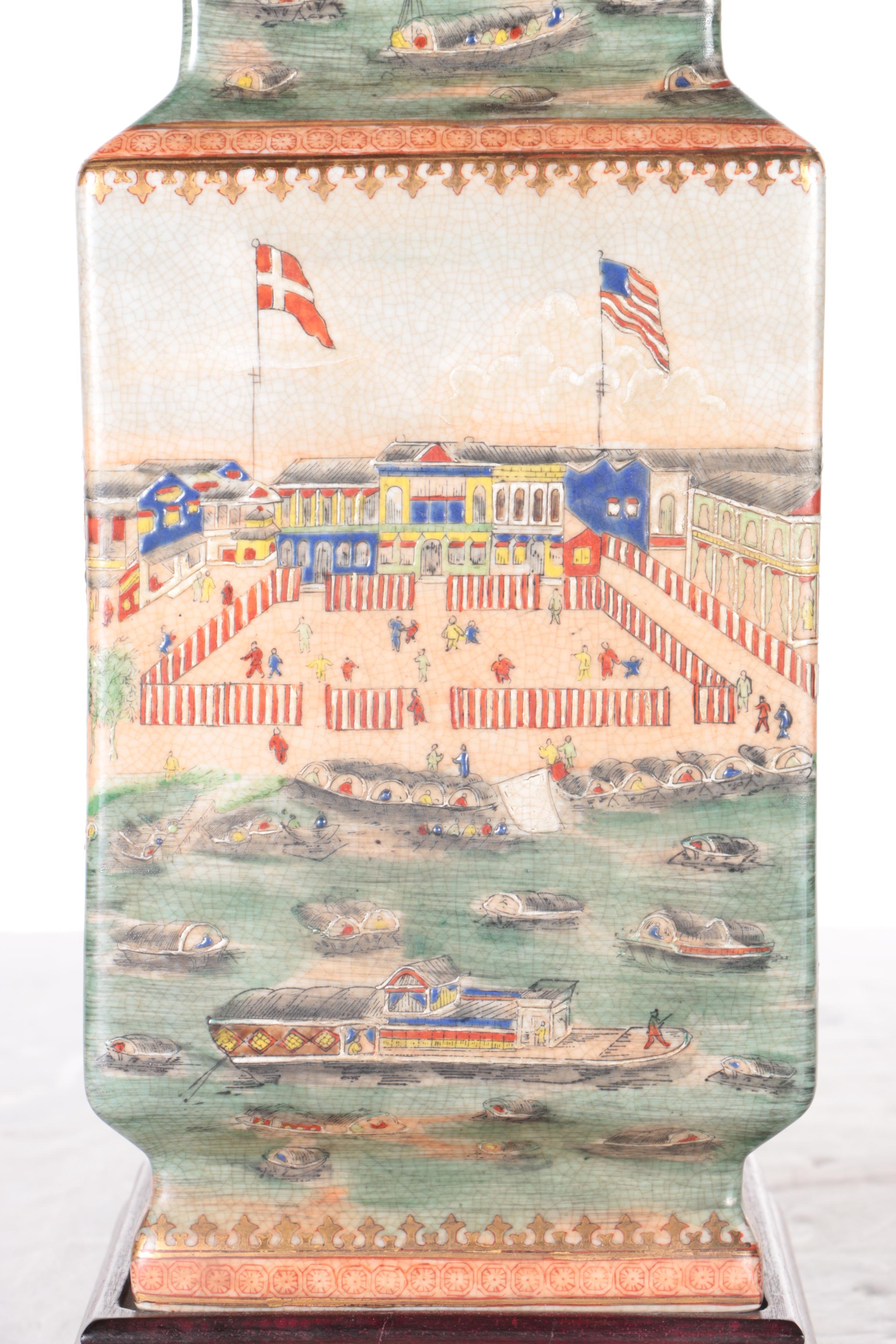 Hand Painted Porcelain Lamps