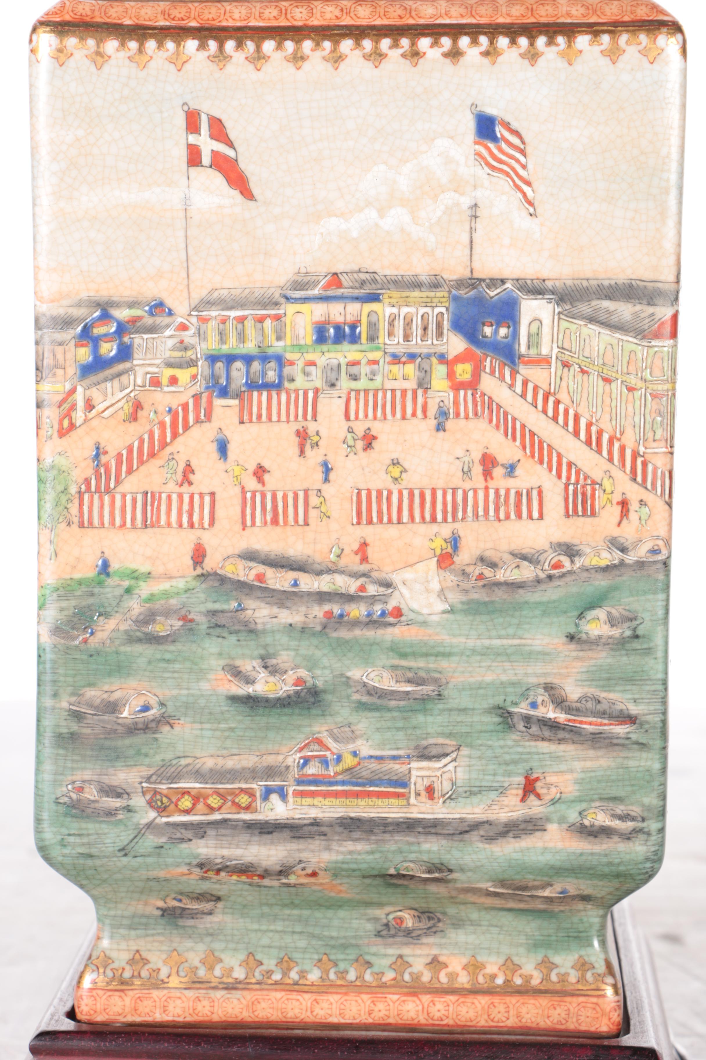 Hand Painted Porcelain Lamps