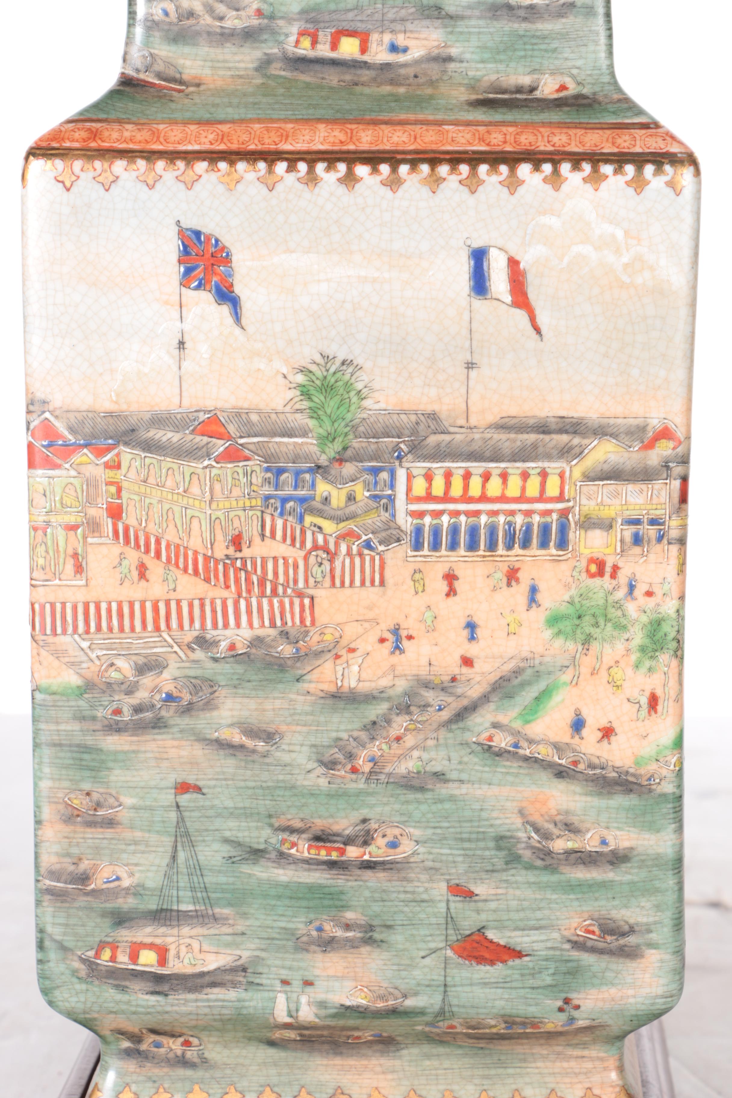 Hand Painted Porcelain Lamps