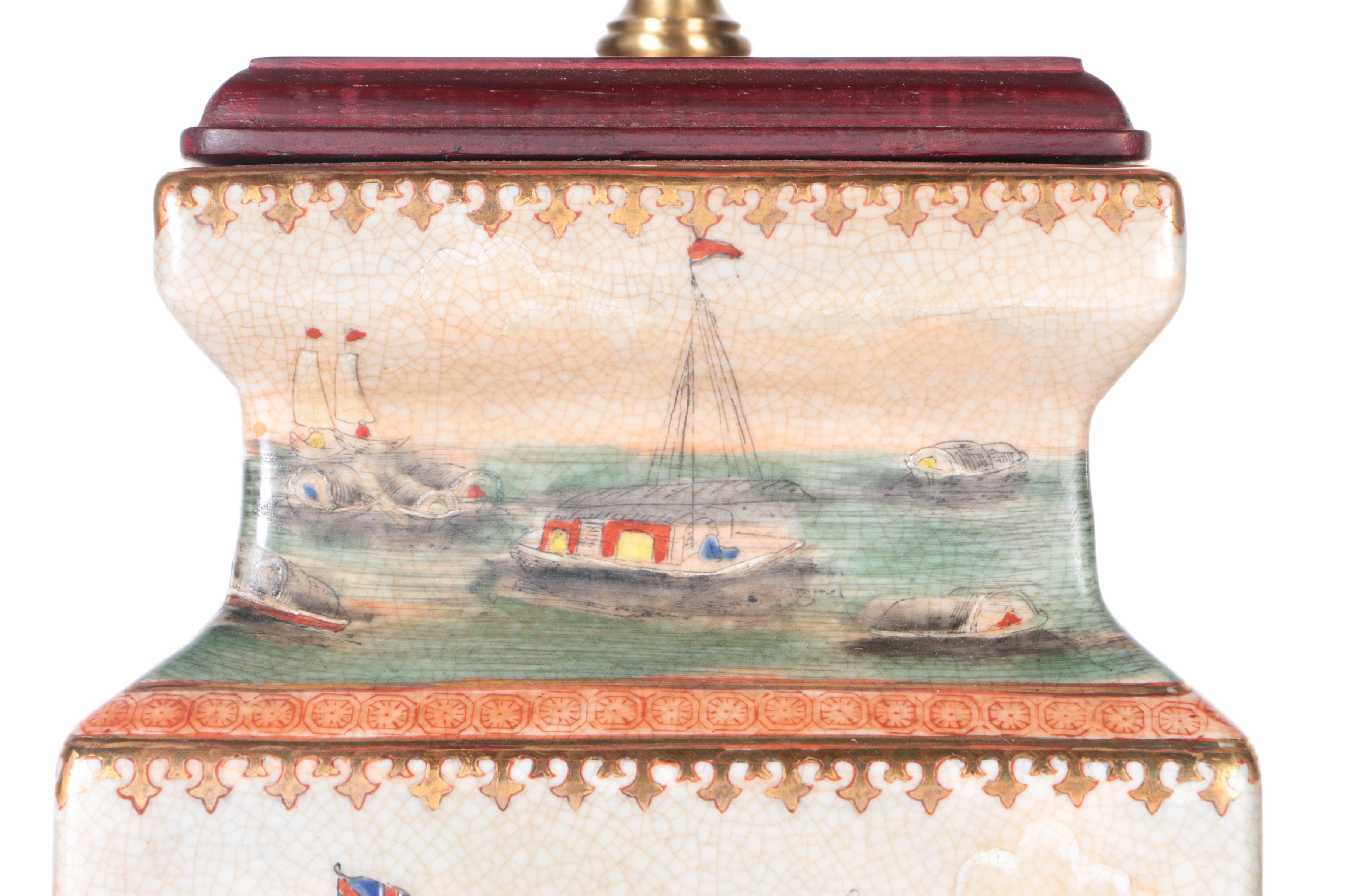 Hand Painted Porcelain Lamps