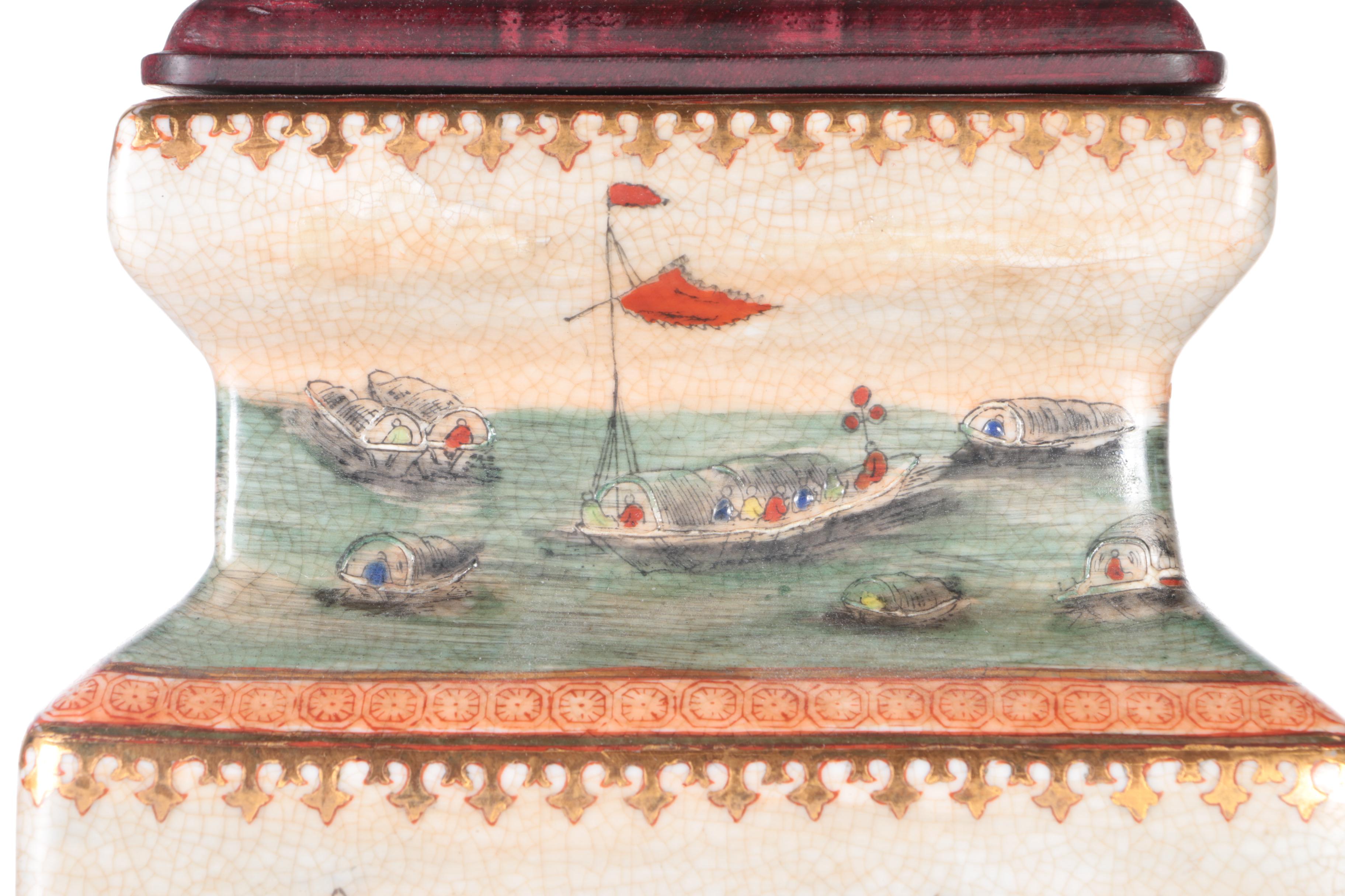 Hand Painted Porcelain Lamps