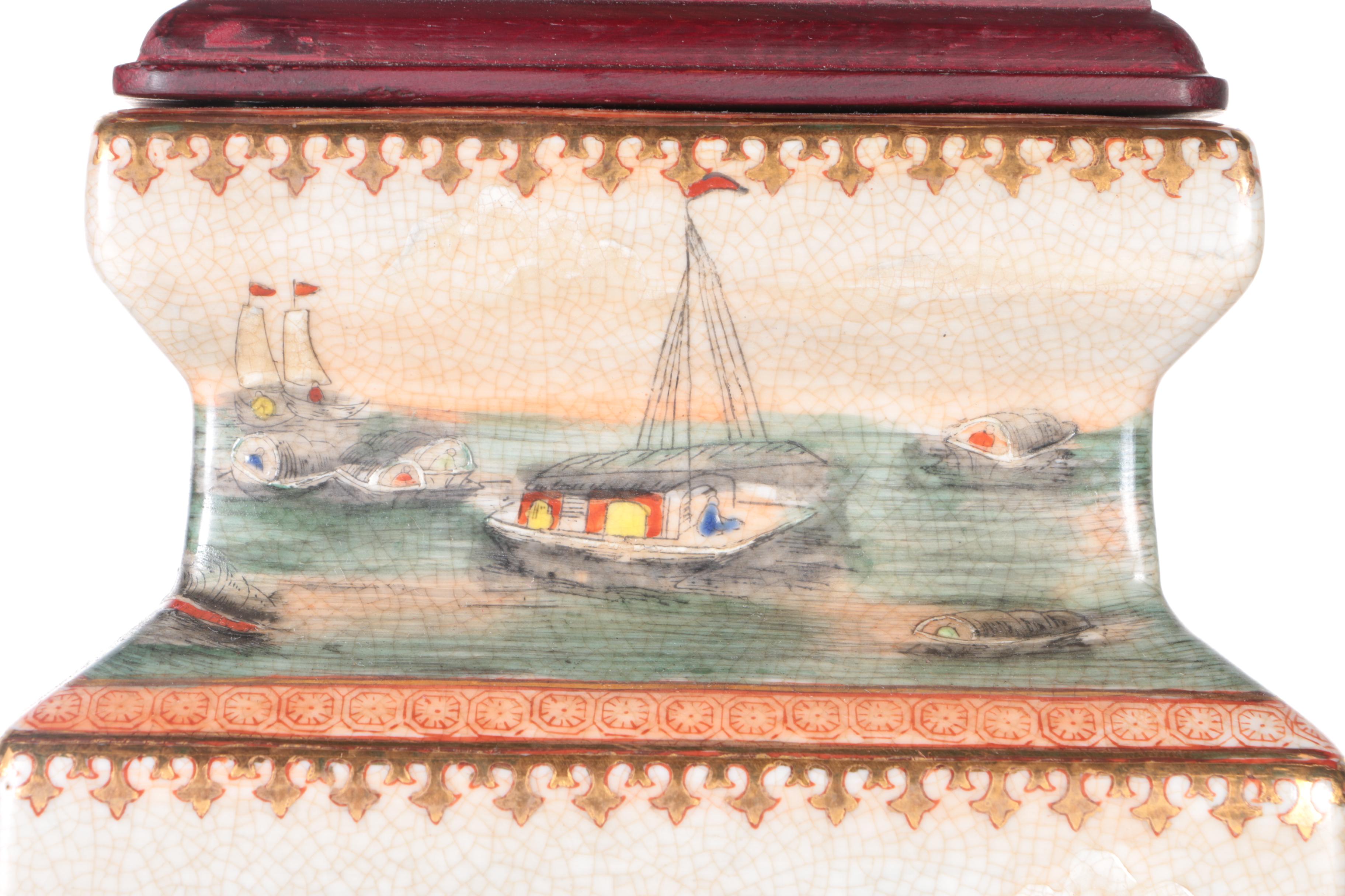 Hand Painted Porcelain Lamps