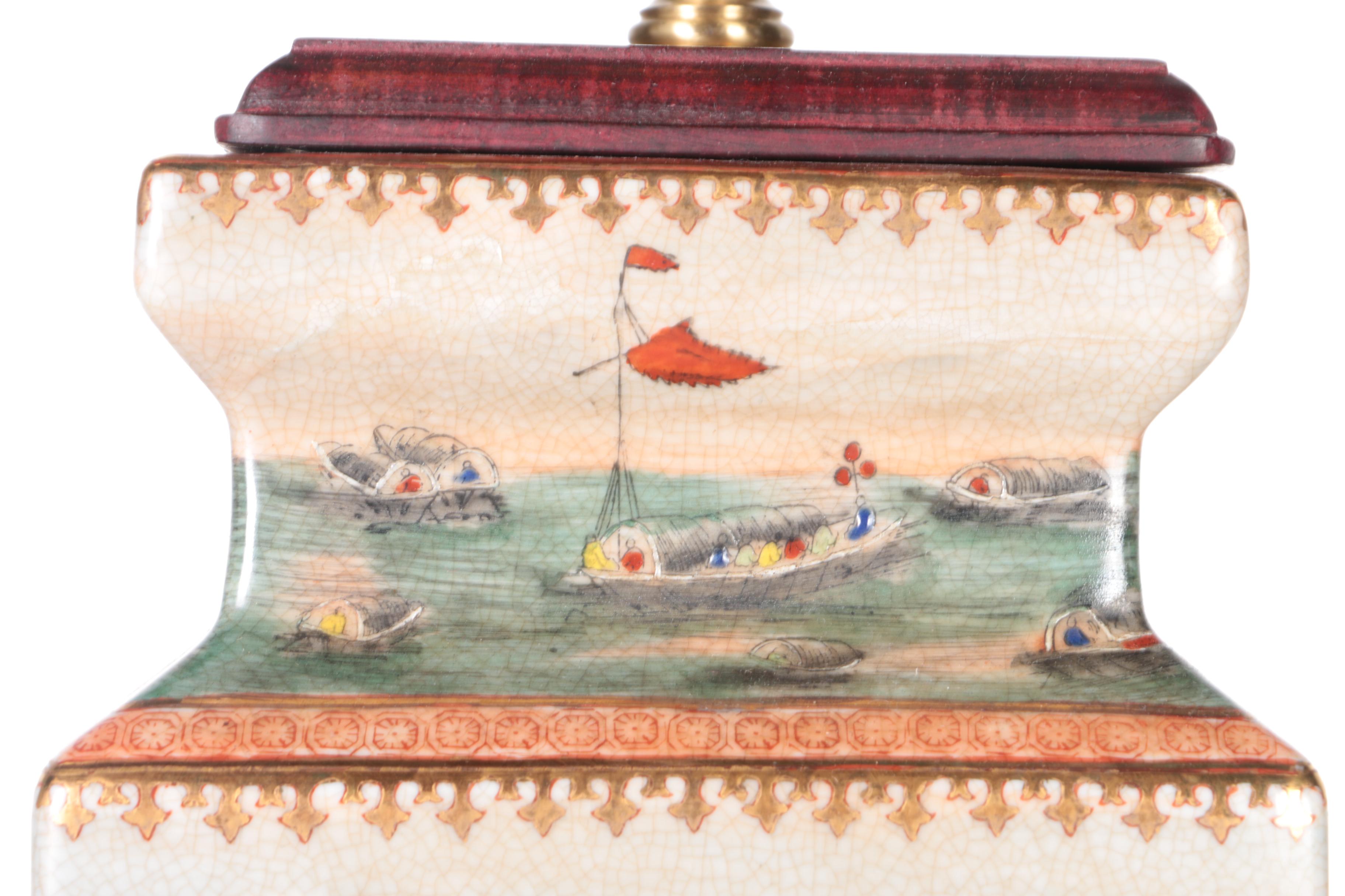 Hand Painted Porcelain Lamps