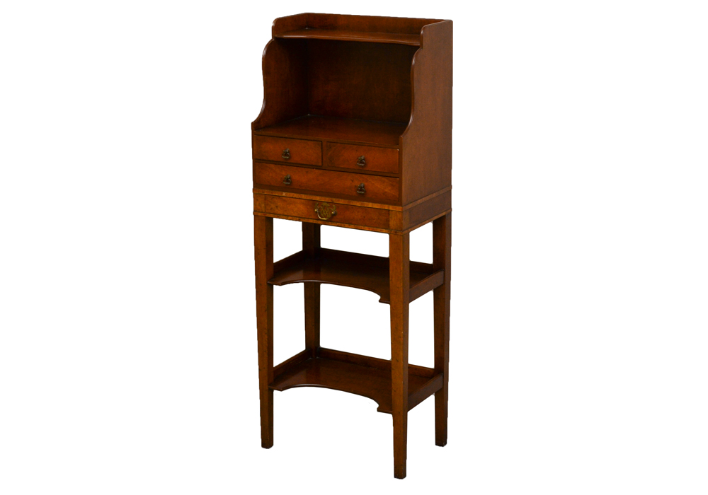 Sahon N.Y. Vintage Wooden Shelf Stand