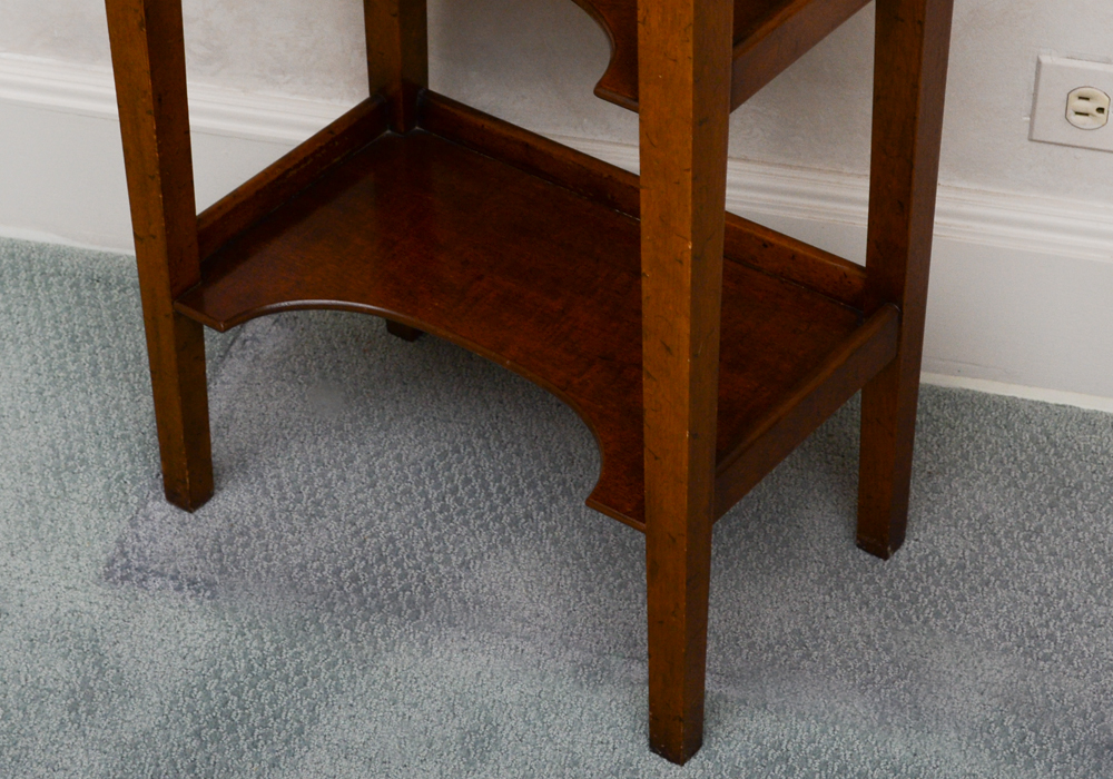 Sahon N.Y. Vintage Wooden Shelf Stand