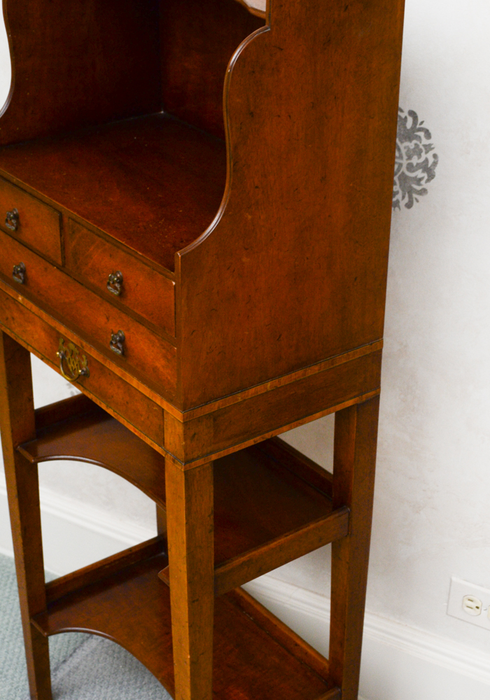 Sahon N.Y. Vintage Wooden Shelf Stand