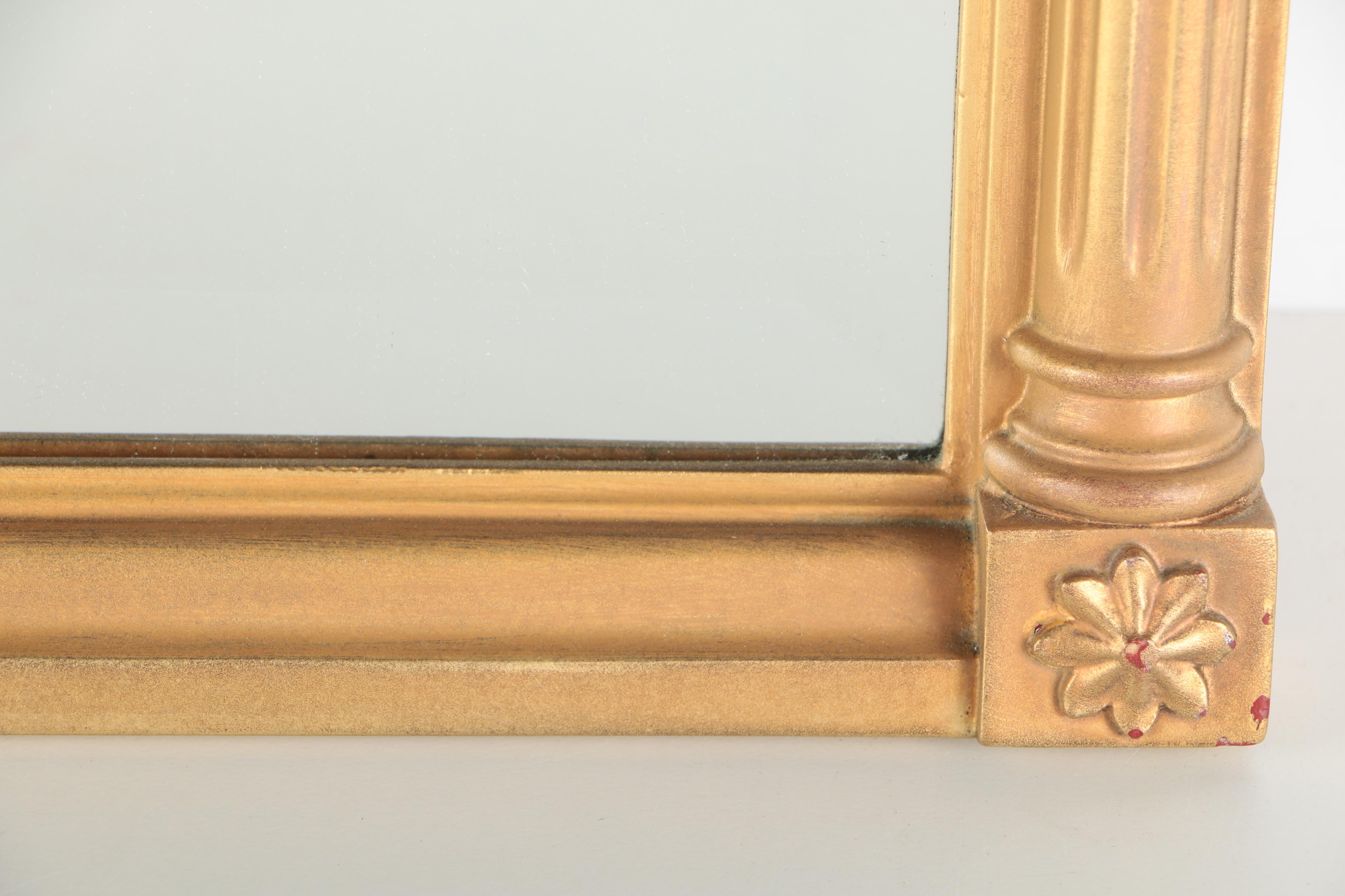 Gilded Wood Wall Mirror