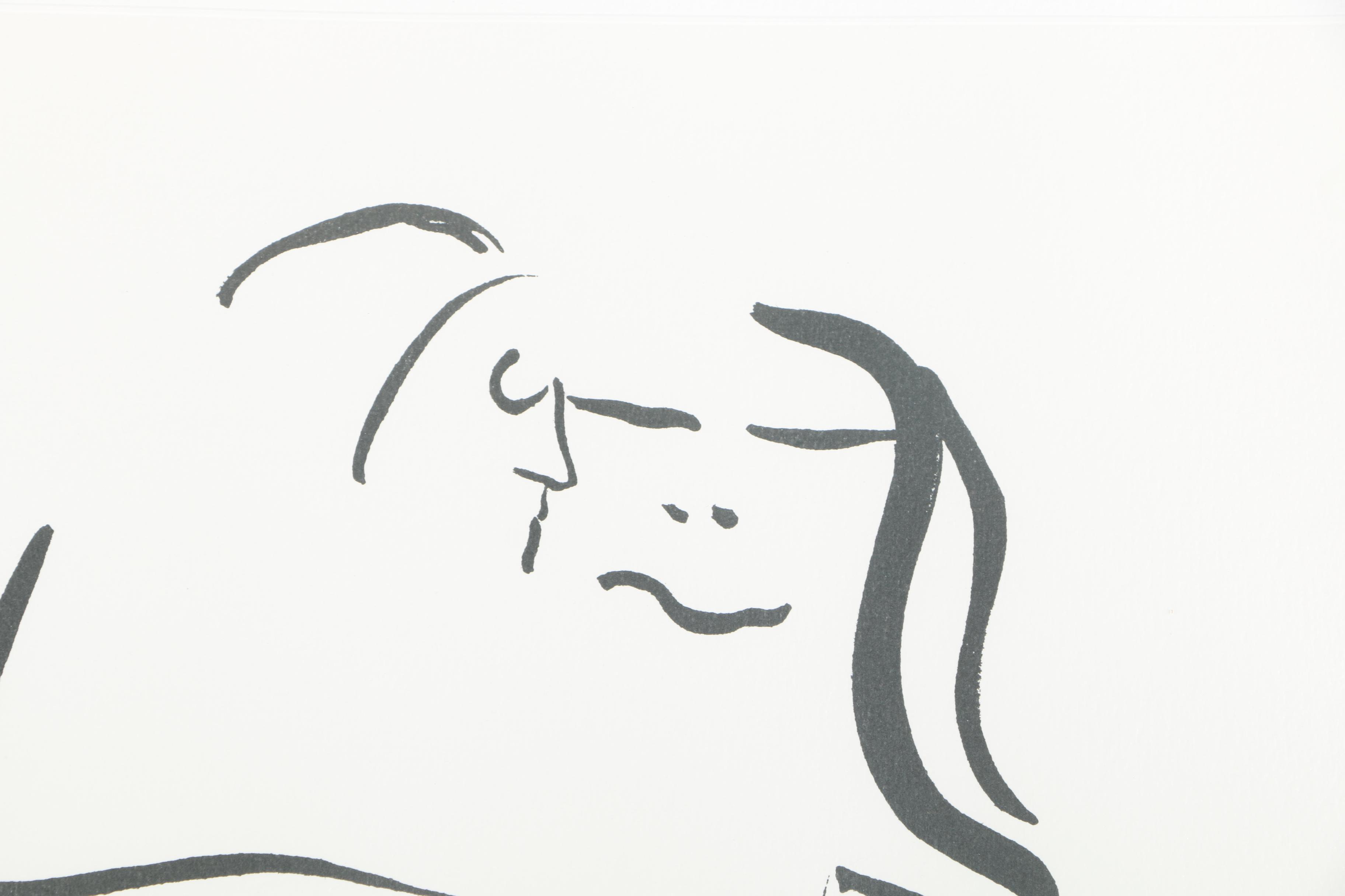 Limited Edition Lithograph After John Lennon "Bag One"