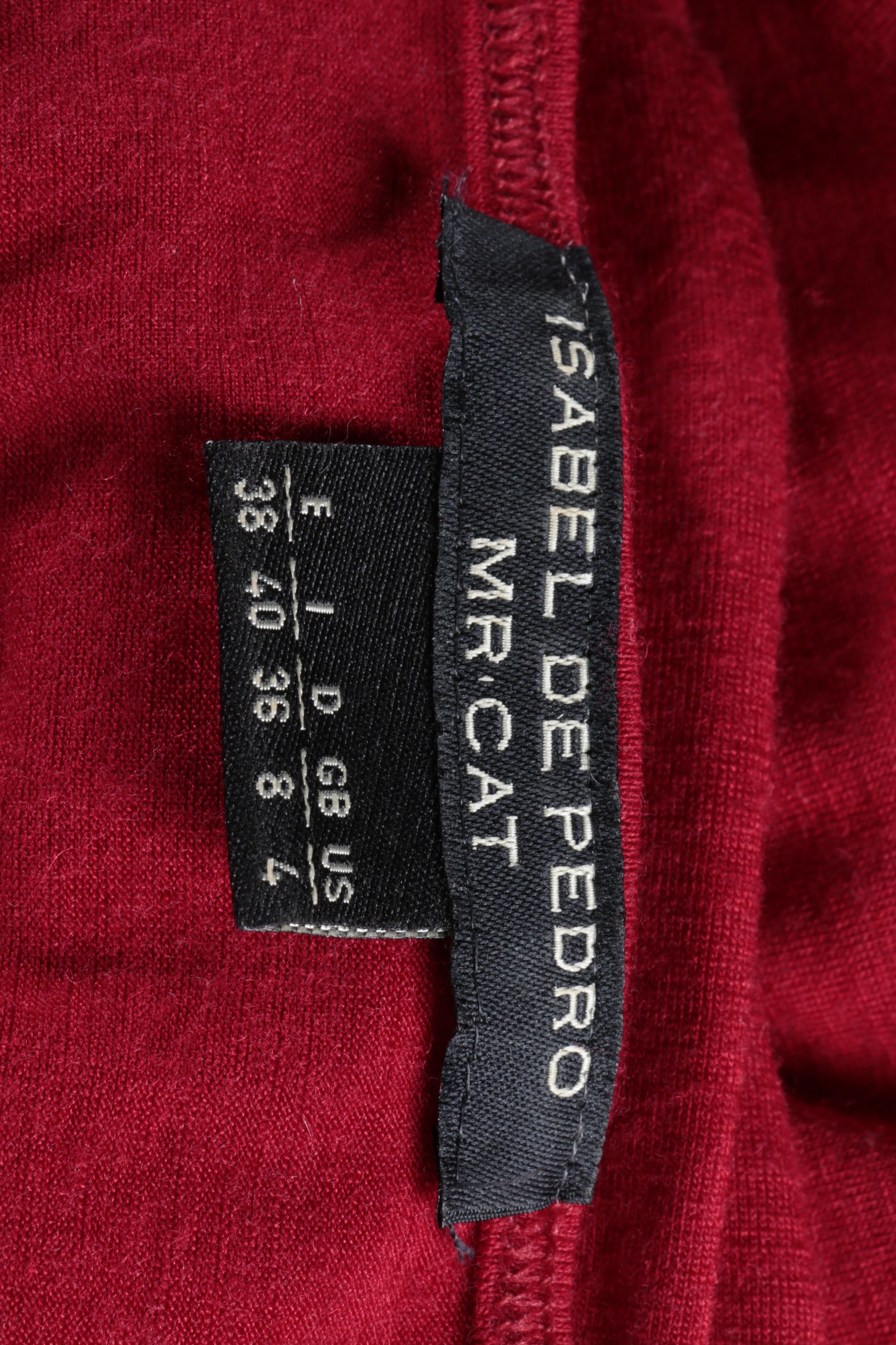 Isabel de Pedro Mr. Cat Women's Wool Blend Clothing