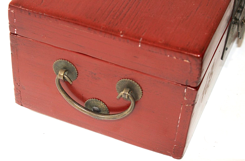 Two Chinese Lacquered Boxes
