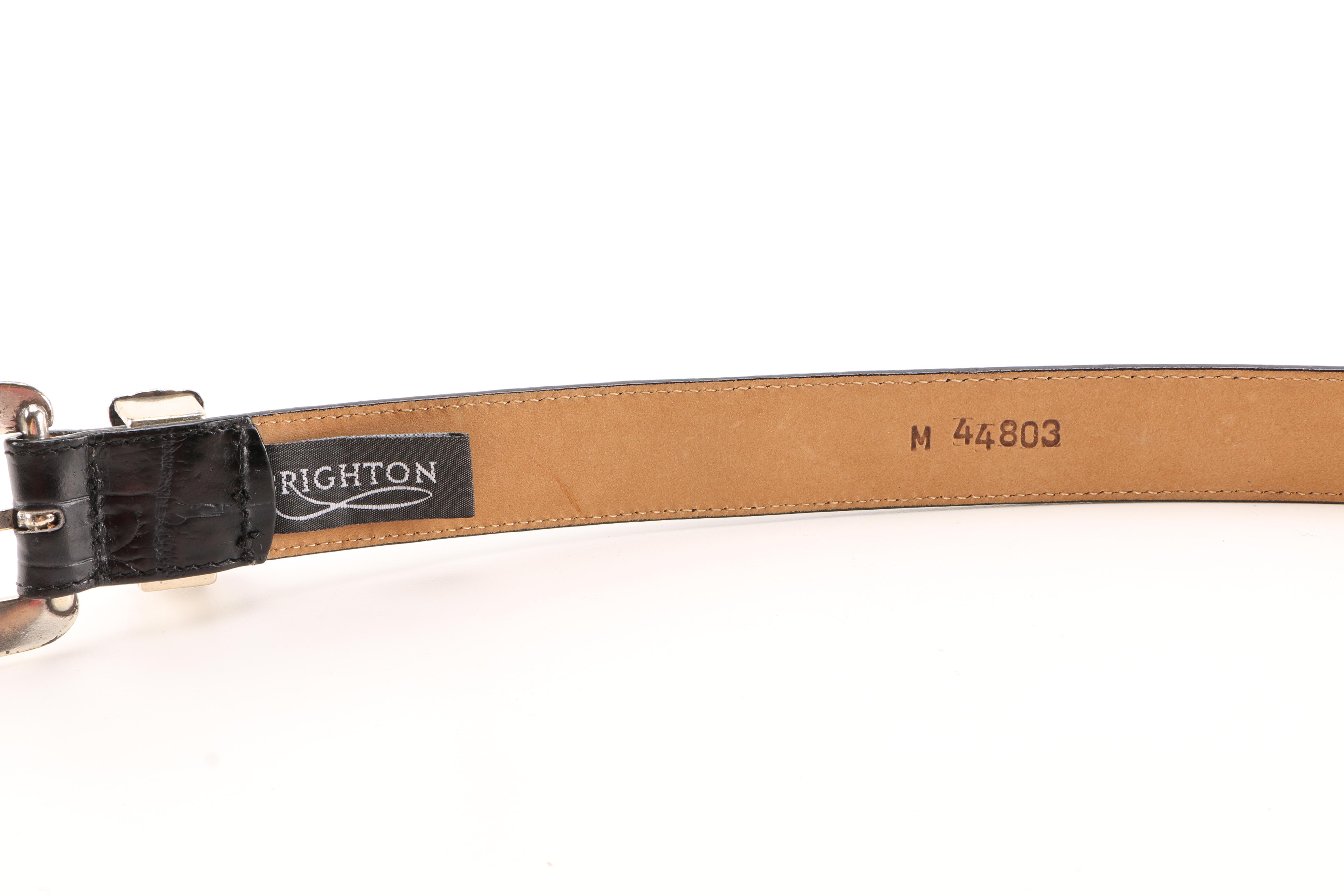 Brighton Embossed Leather Belts