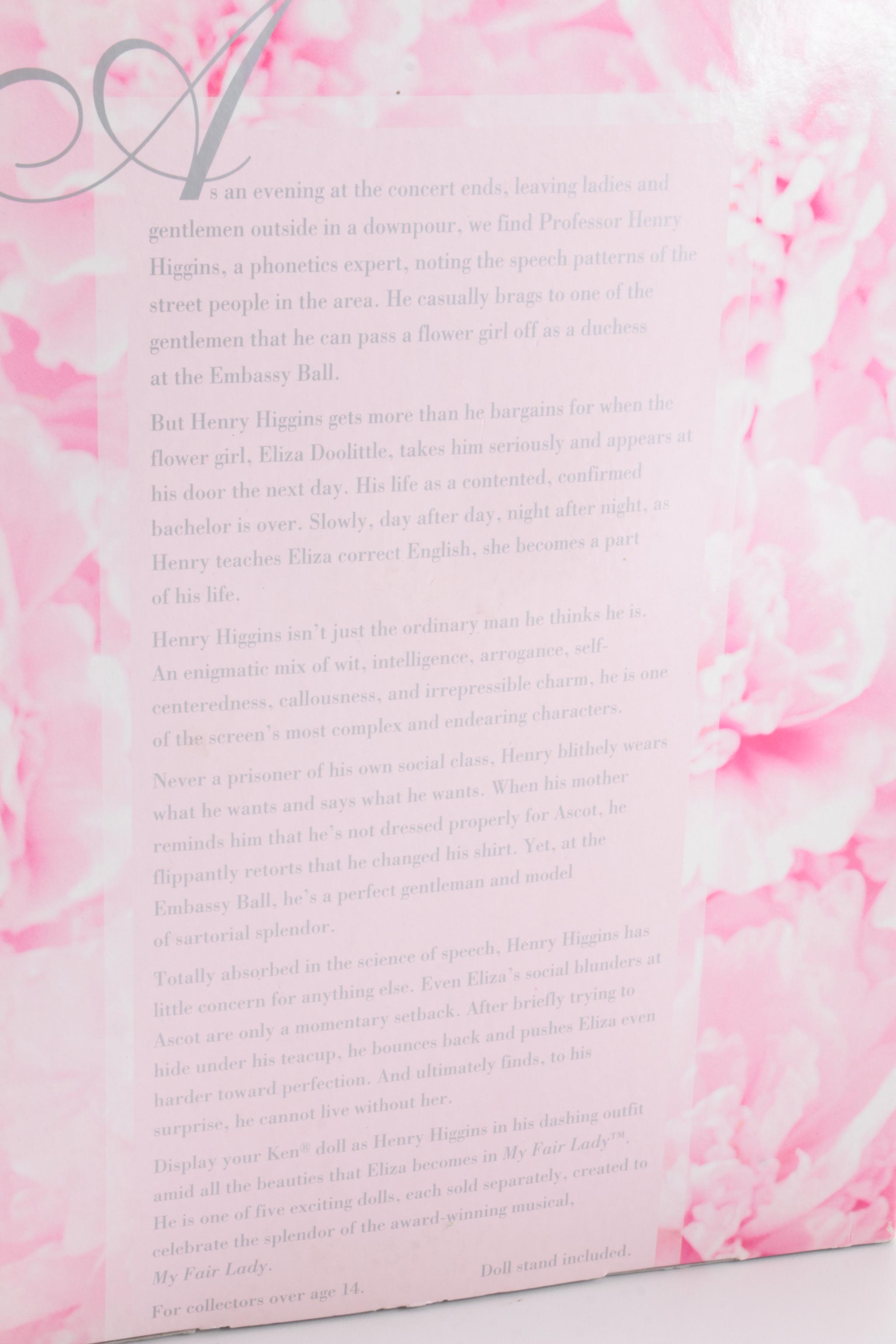 "My Fair Lady" Barbie and Ken Collector Edition Dolls