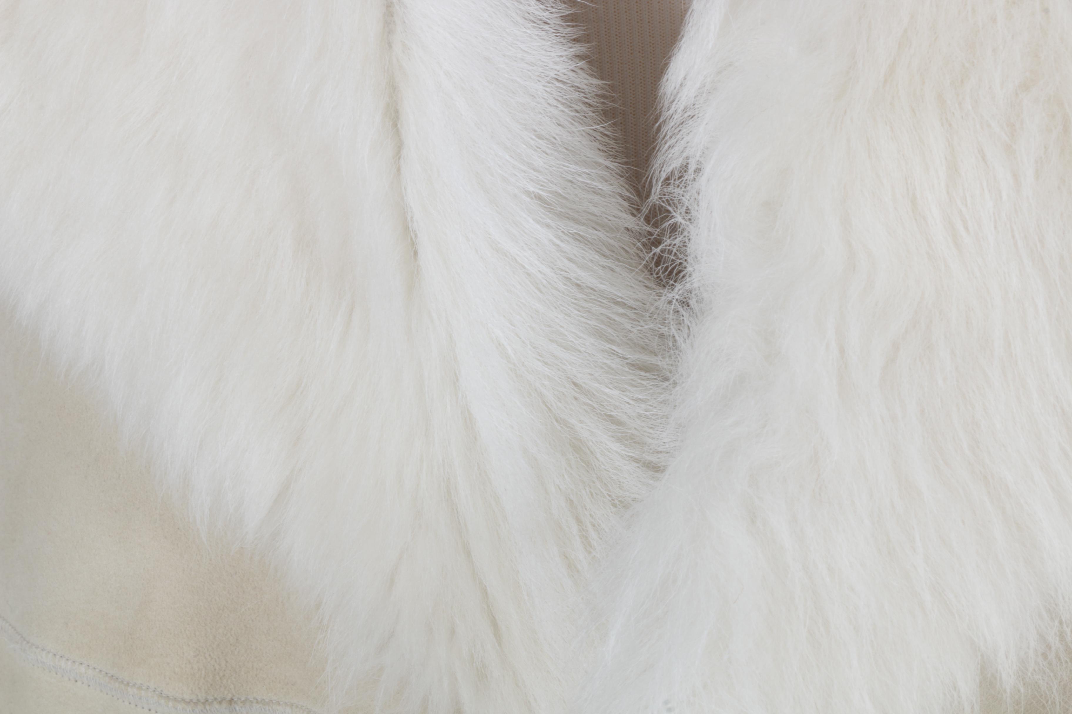 BCBG Maxazria Shearling and Suede Coat