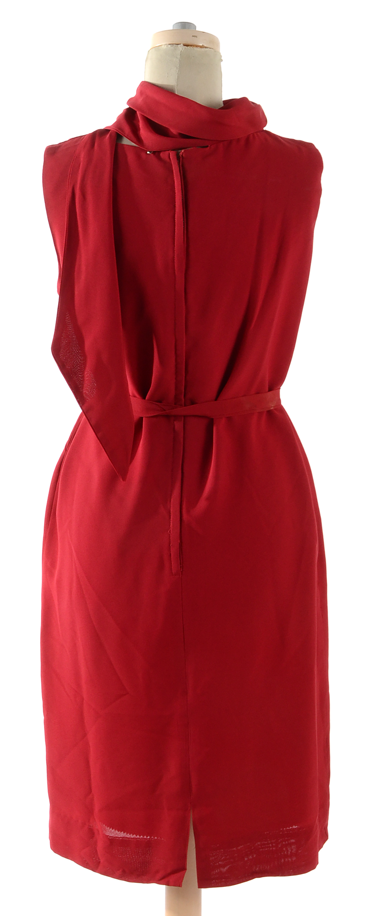 Circa 1960s Crepe Shift Dress