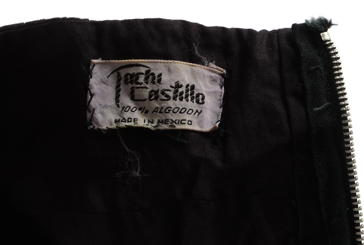 Circa 1960s Tachi Castillo Pintucked Shift Dress