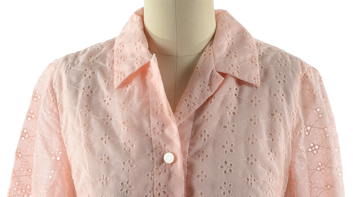 Vintage Carol Brent Eyelet Dress