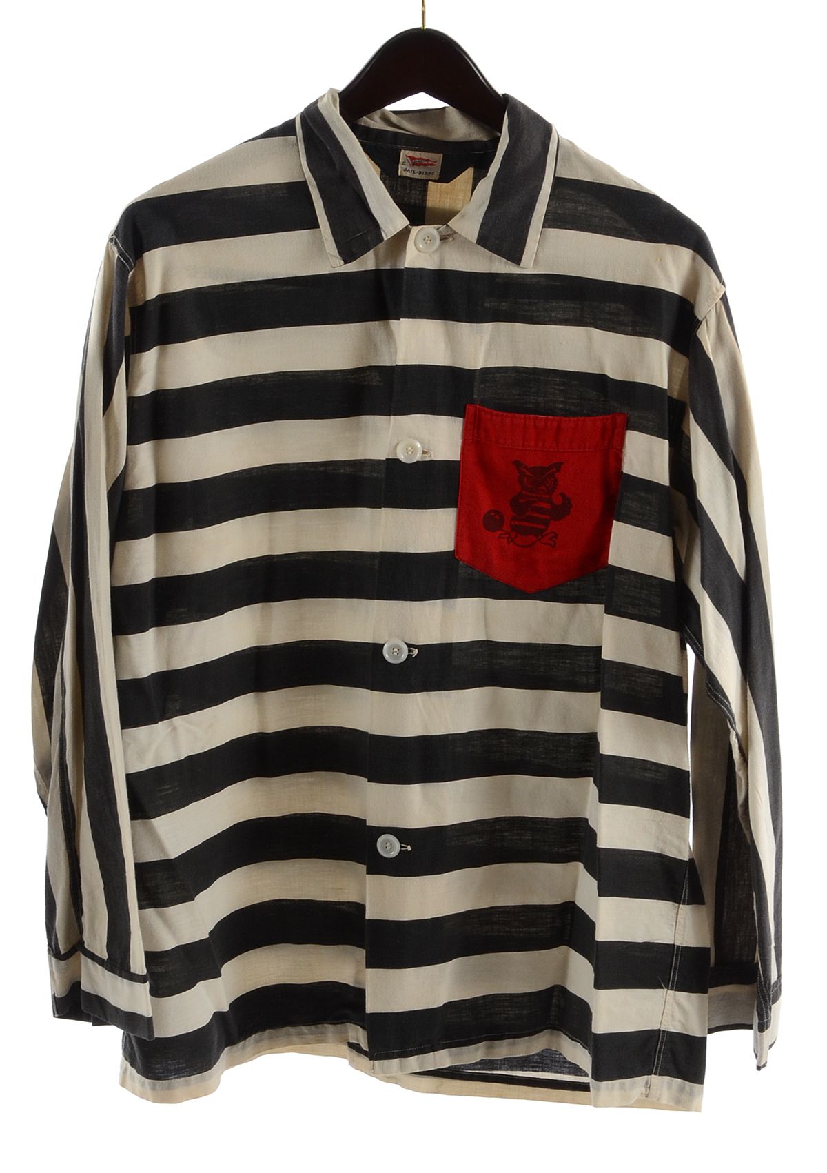 Circa 1950s Varsity Jail-Birds Men's Pajamas