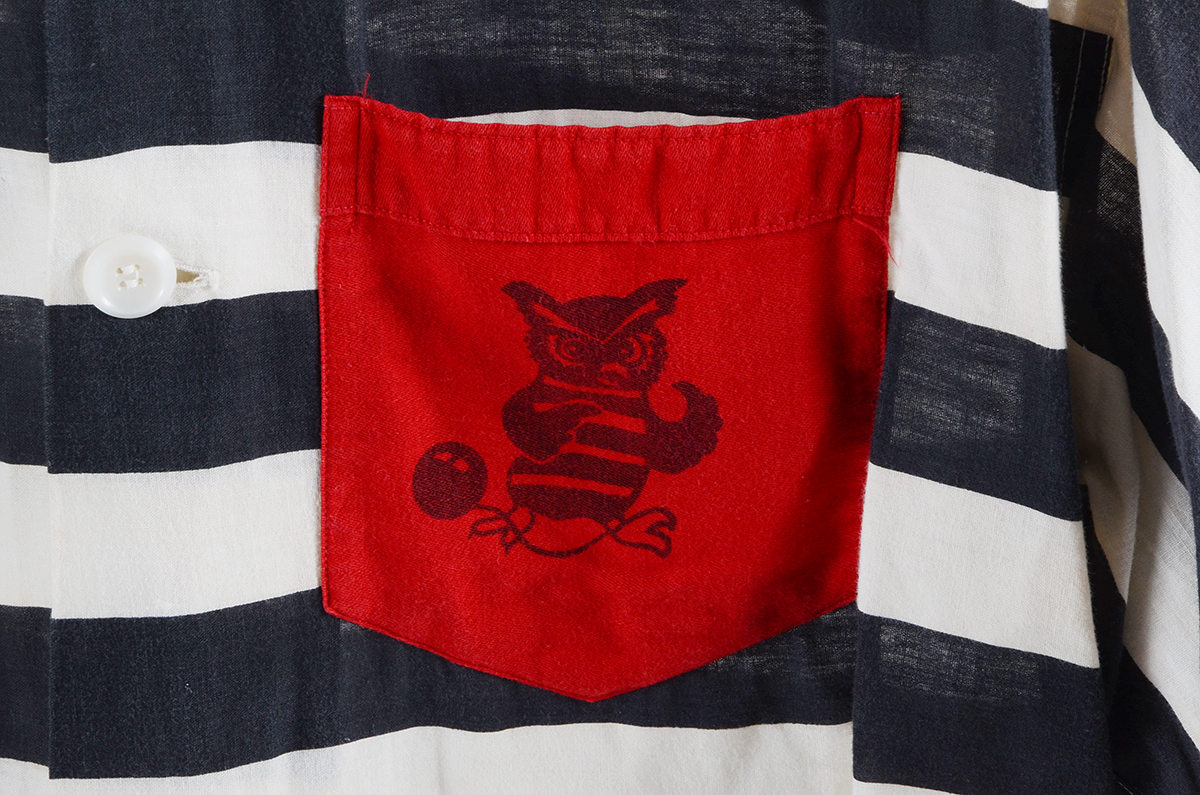 Circa 1950s Varsity Jail-Birds Men's Pajamas