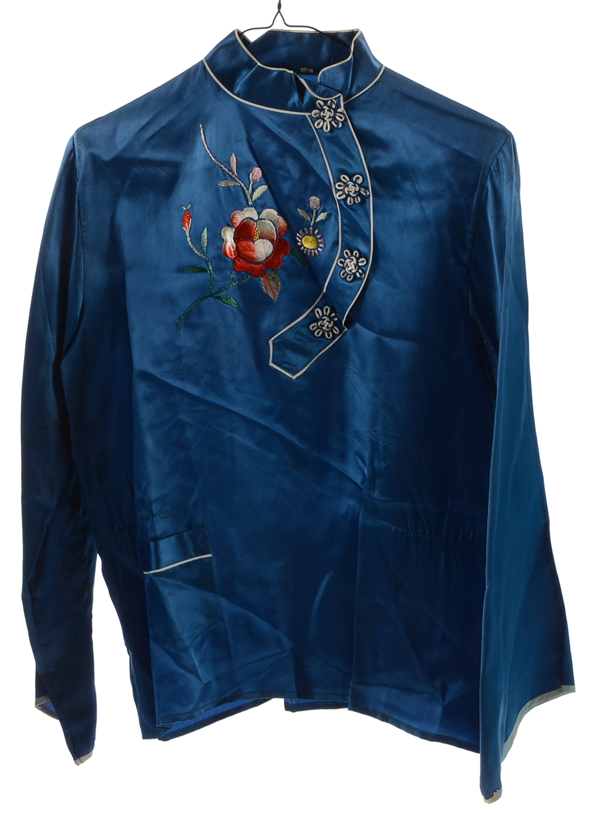 Cheongsam-Style Pajamas and Robe