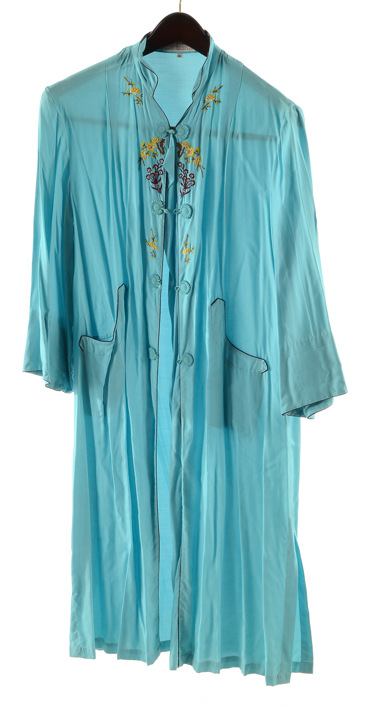 Cheongsam-Style Pajamas and Robe