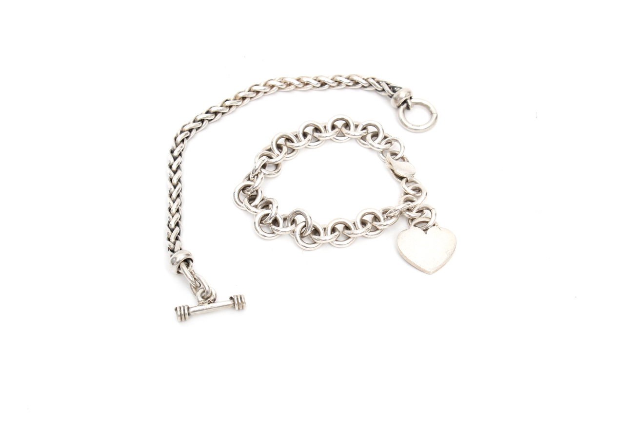 Pair of Sterling Silver Bracelets