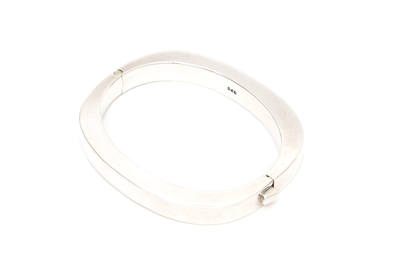 Three Sterling Silver Bracelets