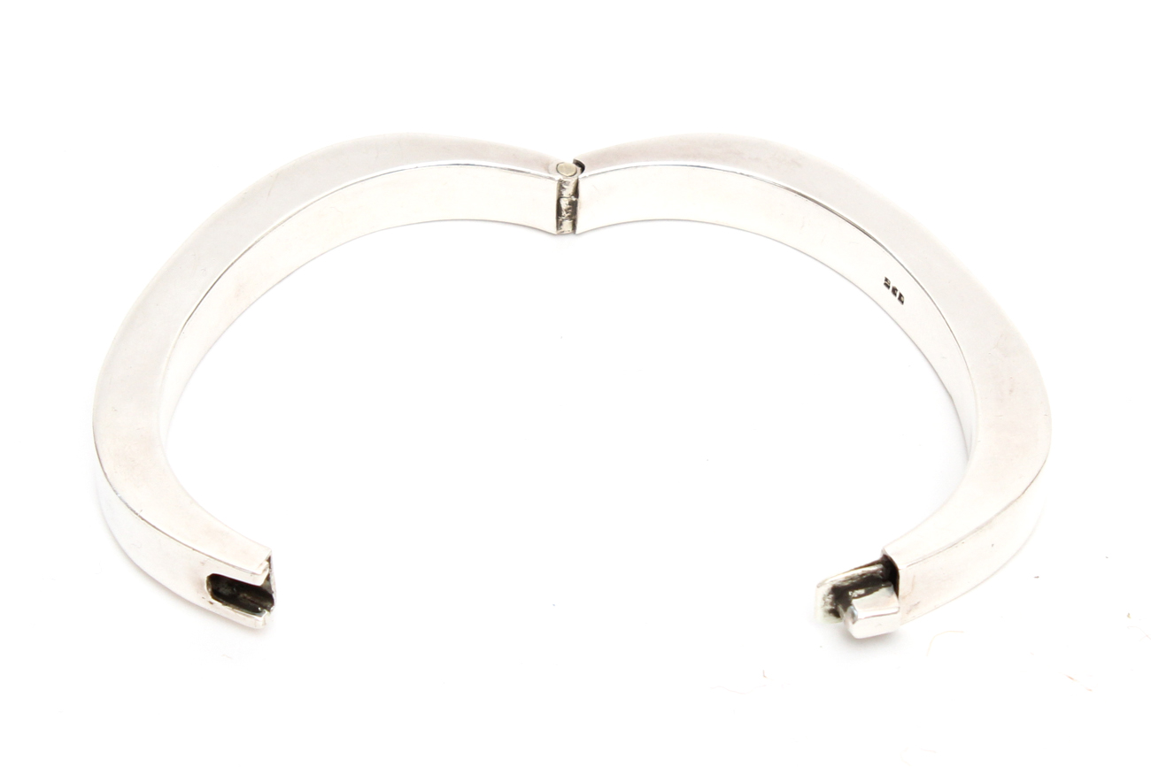 Three Sterling Silver Bracelets