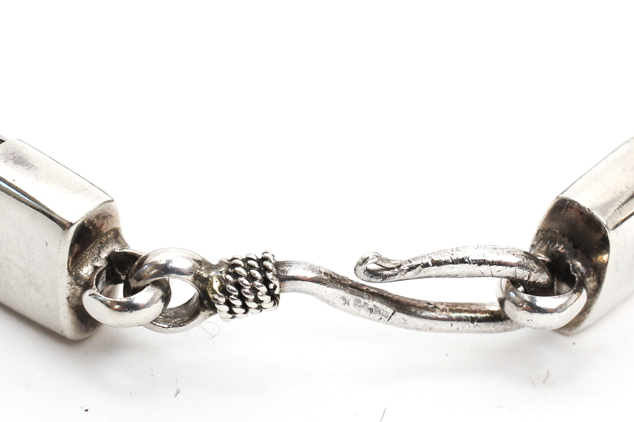 Three Sterling Silver Bracelets