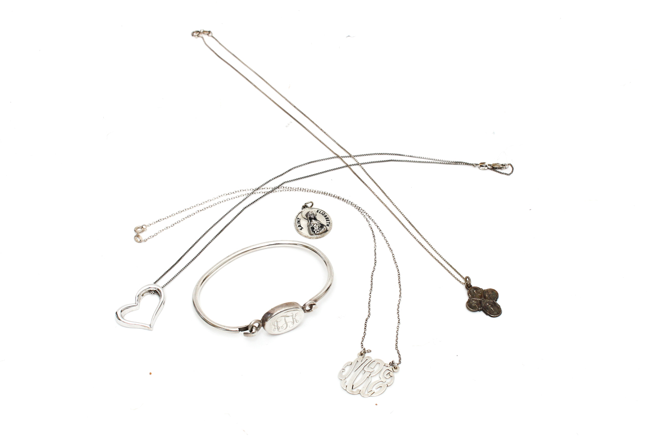 Mixed Sterling Silver Jewelry