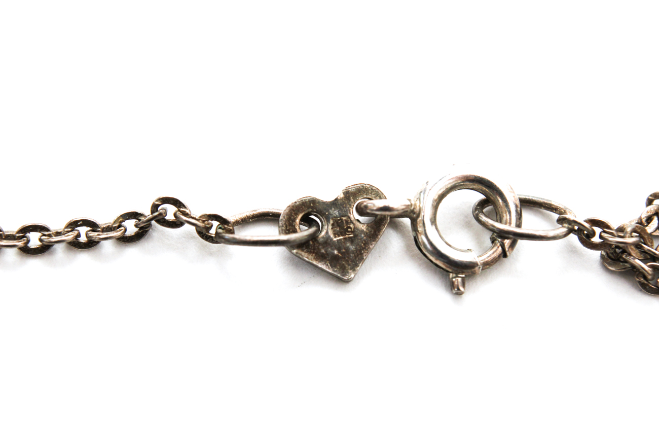 Pair of Sterling Silver Pendant Necklaces