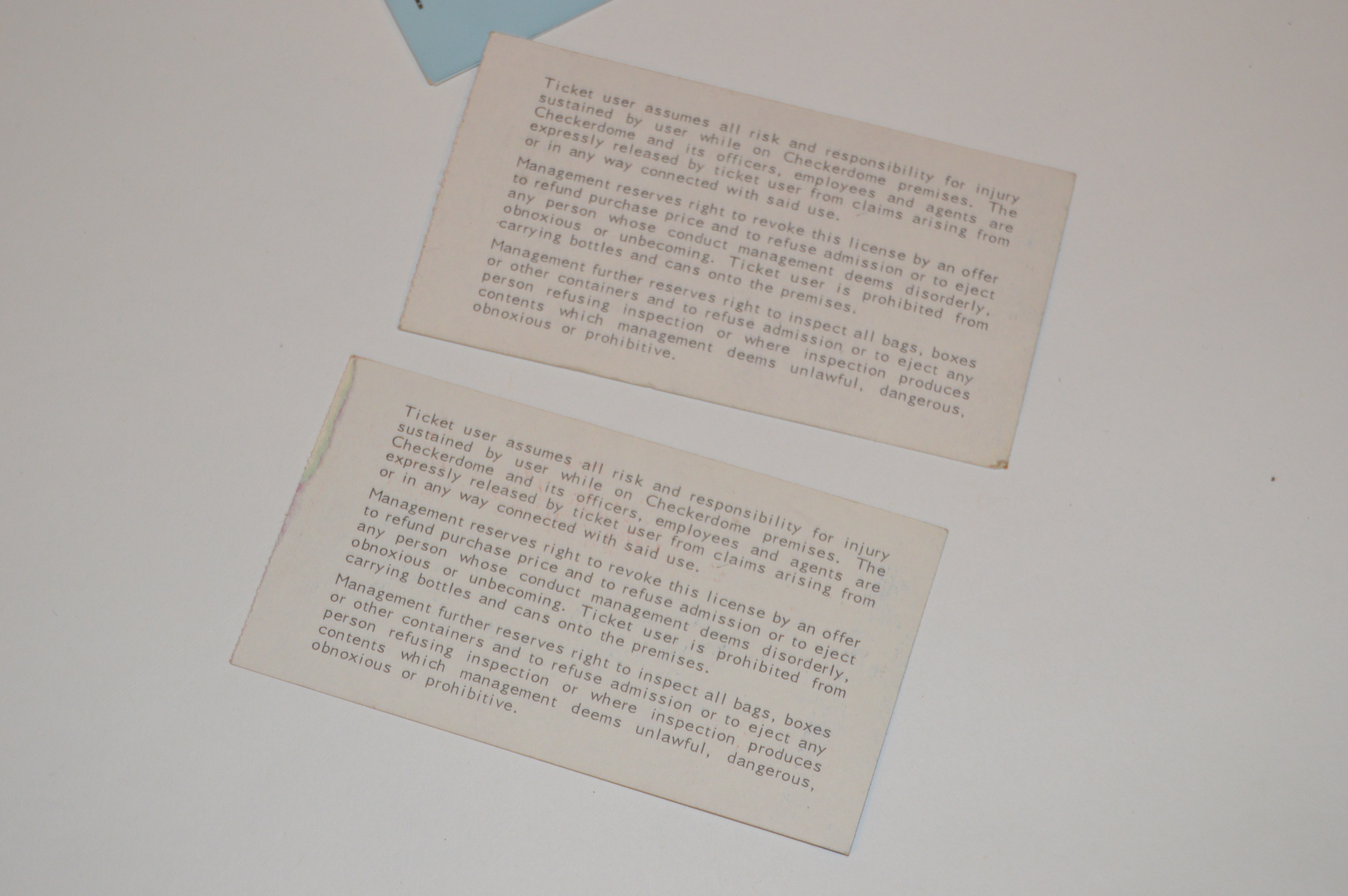 1978 NCAA Basketball Finals Ticket Stubs