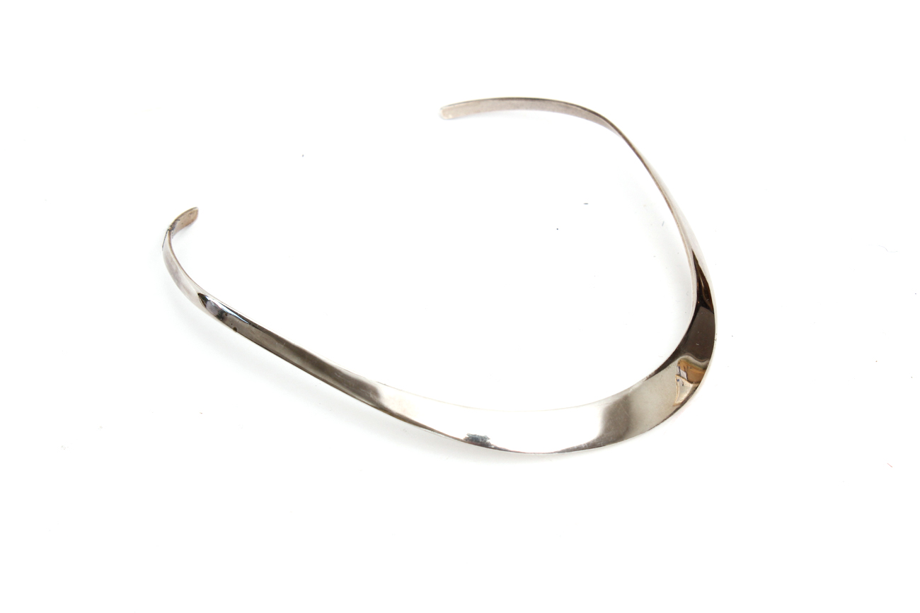 Two Mexican Sterling Silver Necklaces