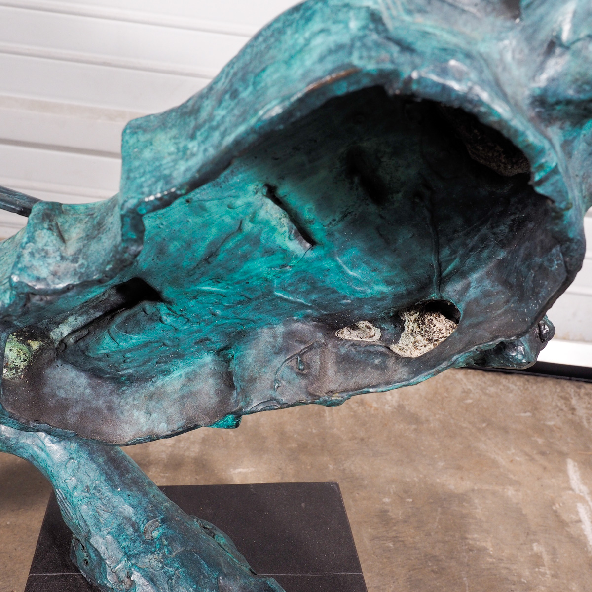 Woman with Violin Sculpture