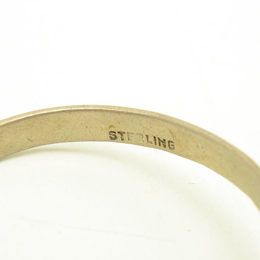 Sterling Southwest Style Children's Cuff Bracelets and Earrings