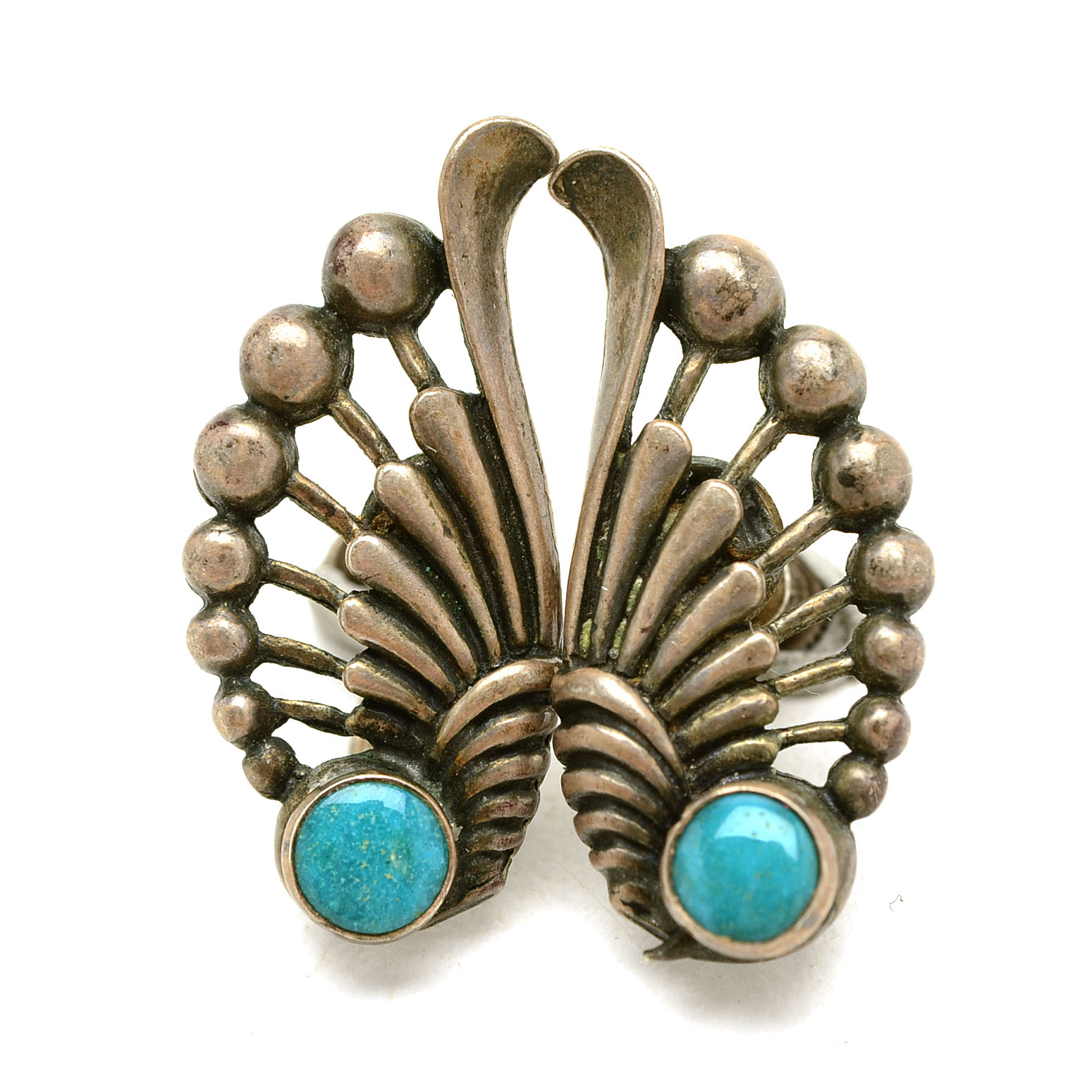 Sterling Southwest Style Children's Cuff Bracelets and Earrings