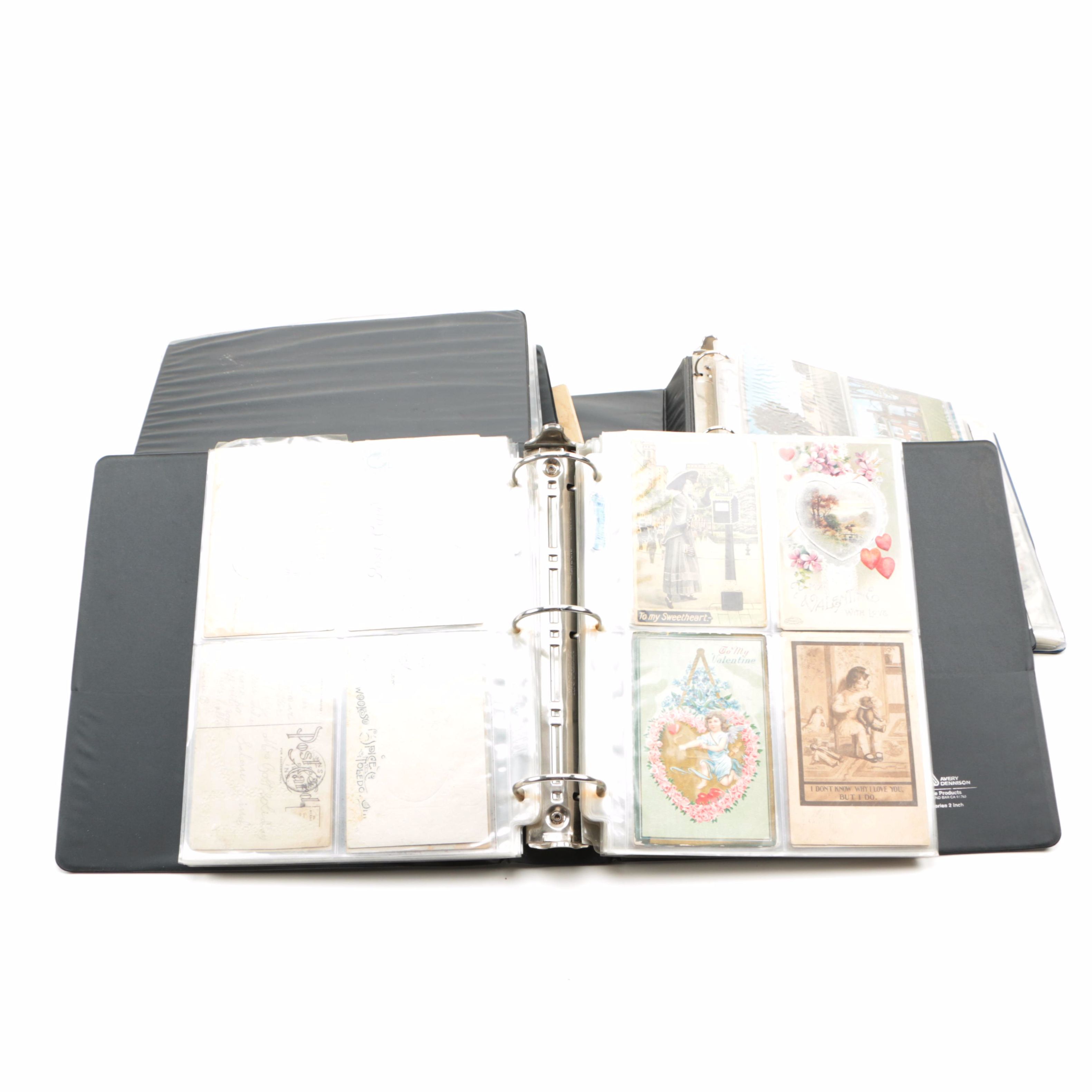 Vintage Valentines and Post Cards