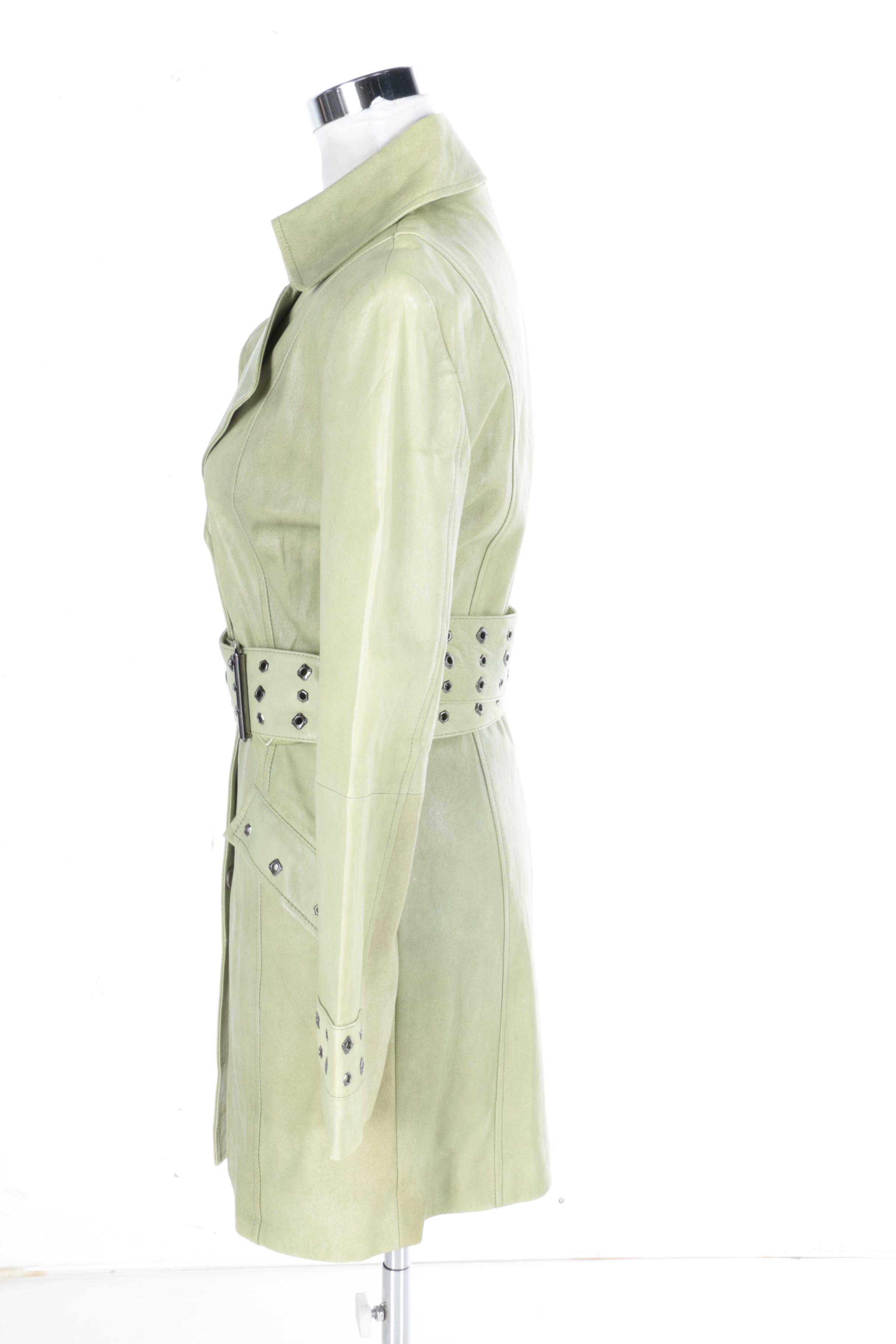 Women's Leather Trench Coats by Nicola Berti and Remy