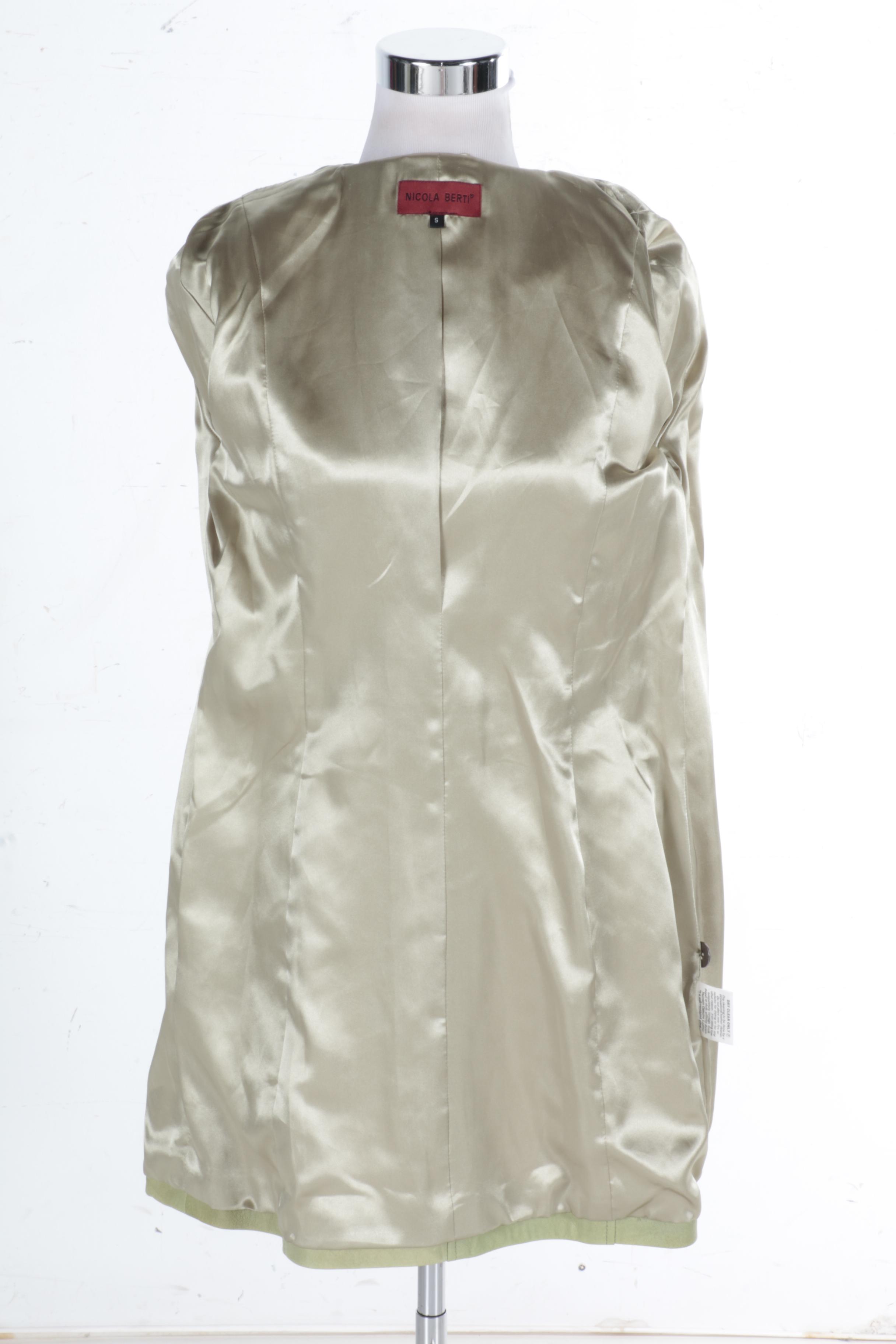 Women's Leather Trench Coats by Nicola Berti and Remy