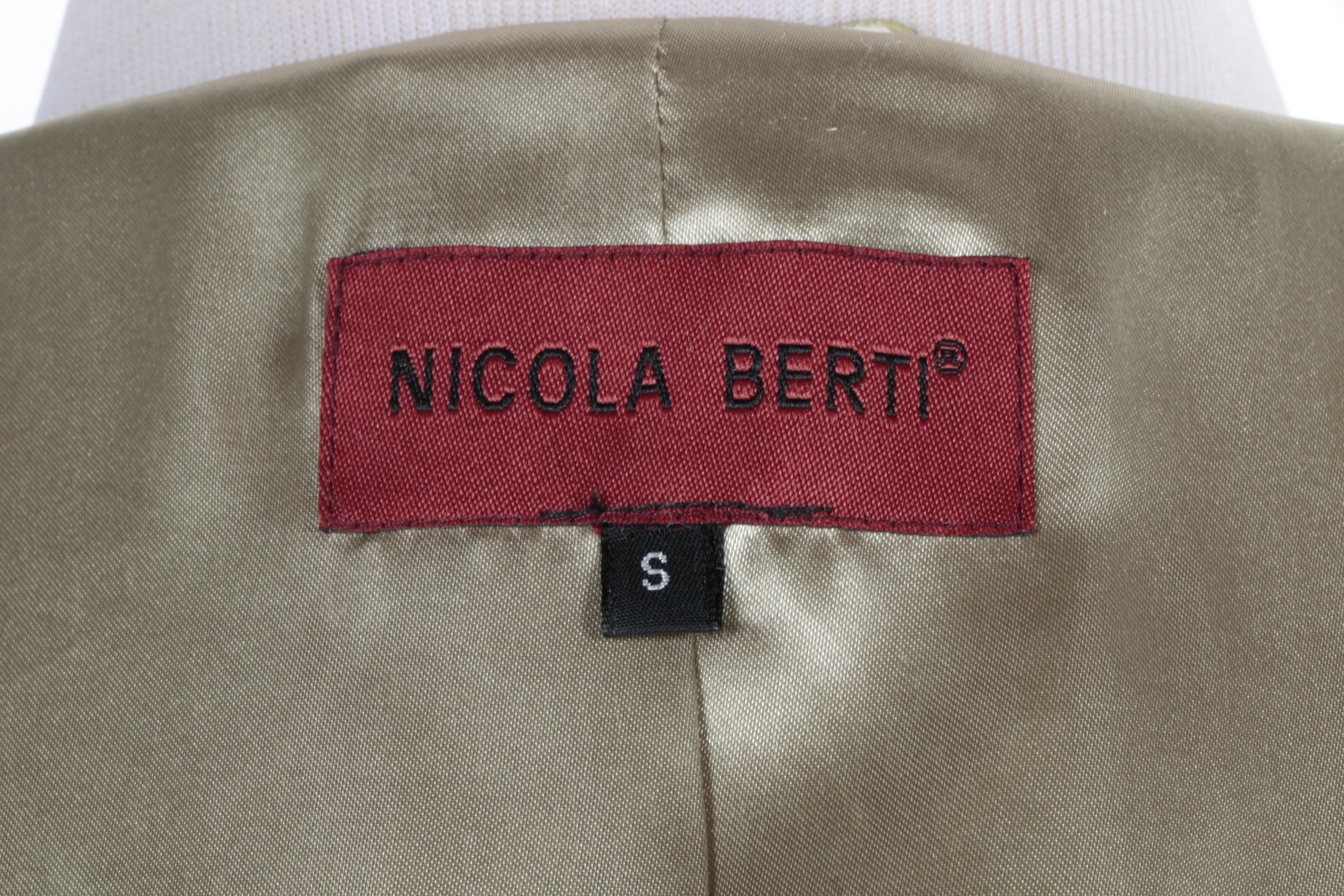Women's Leather Trench Coats by Nicola Berti and Remy