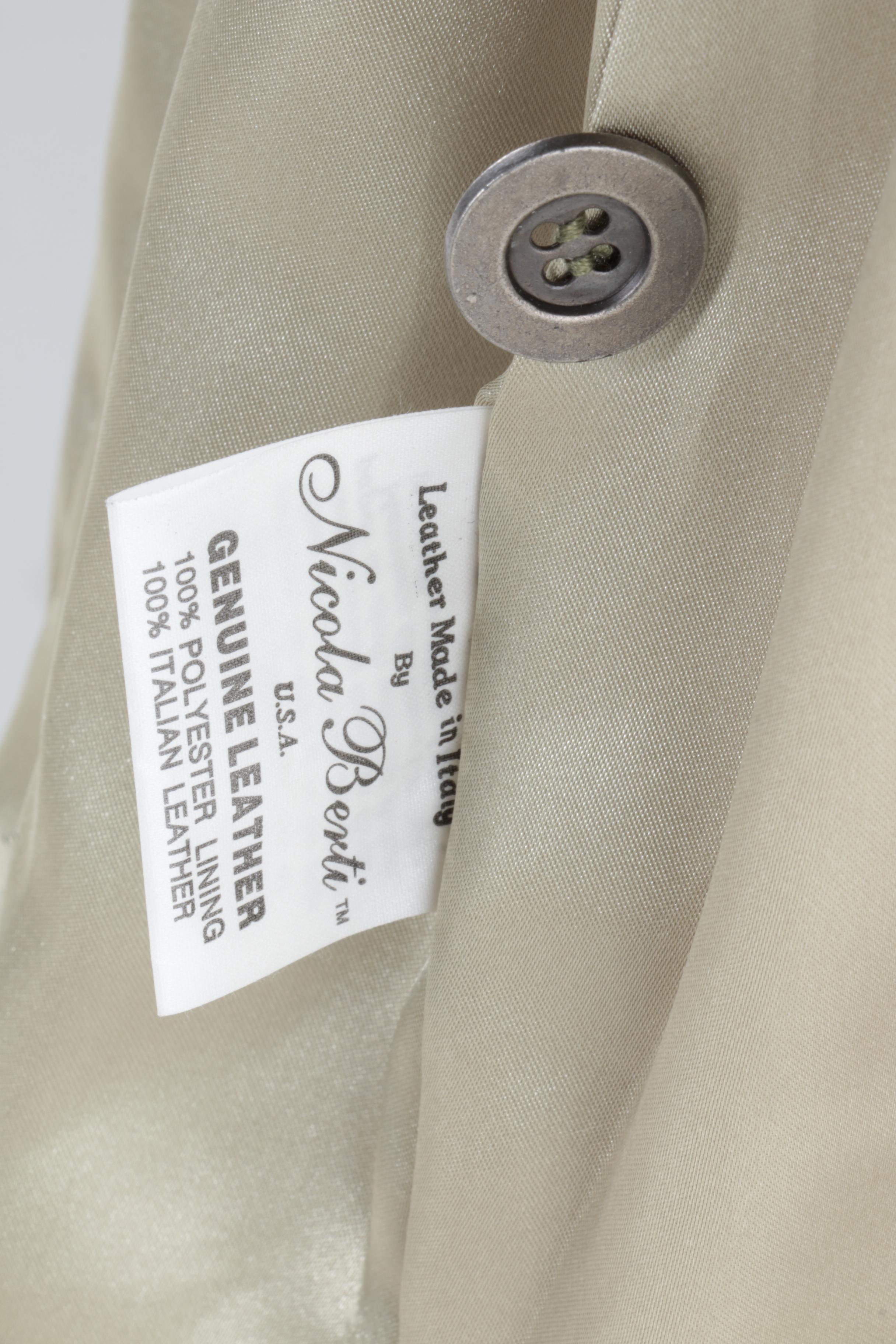 Women's Leather Trench Coats by Nicola Berti and Remy