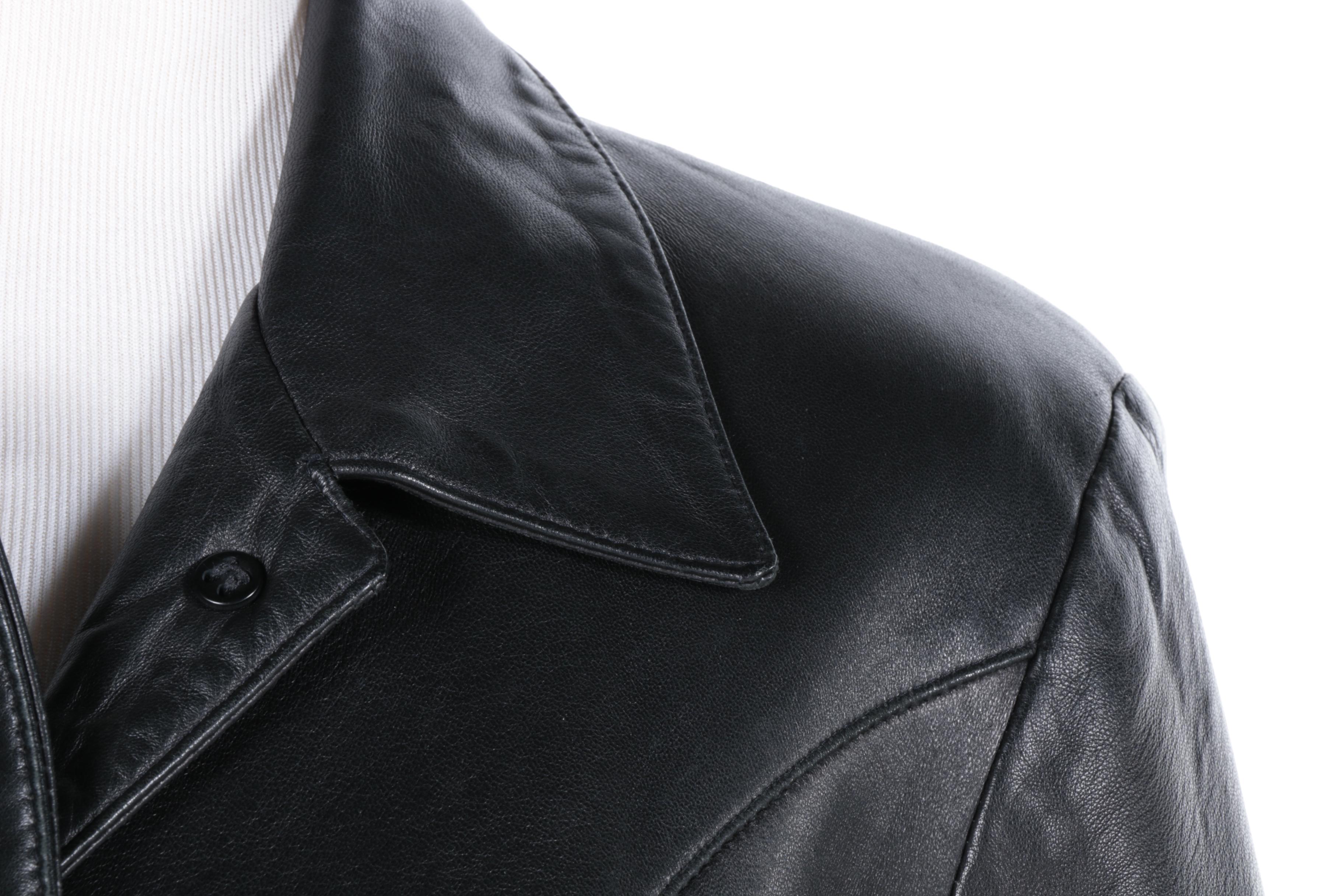 Women's Leather Trench Coats by Nicola Berti and Remy