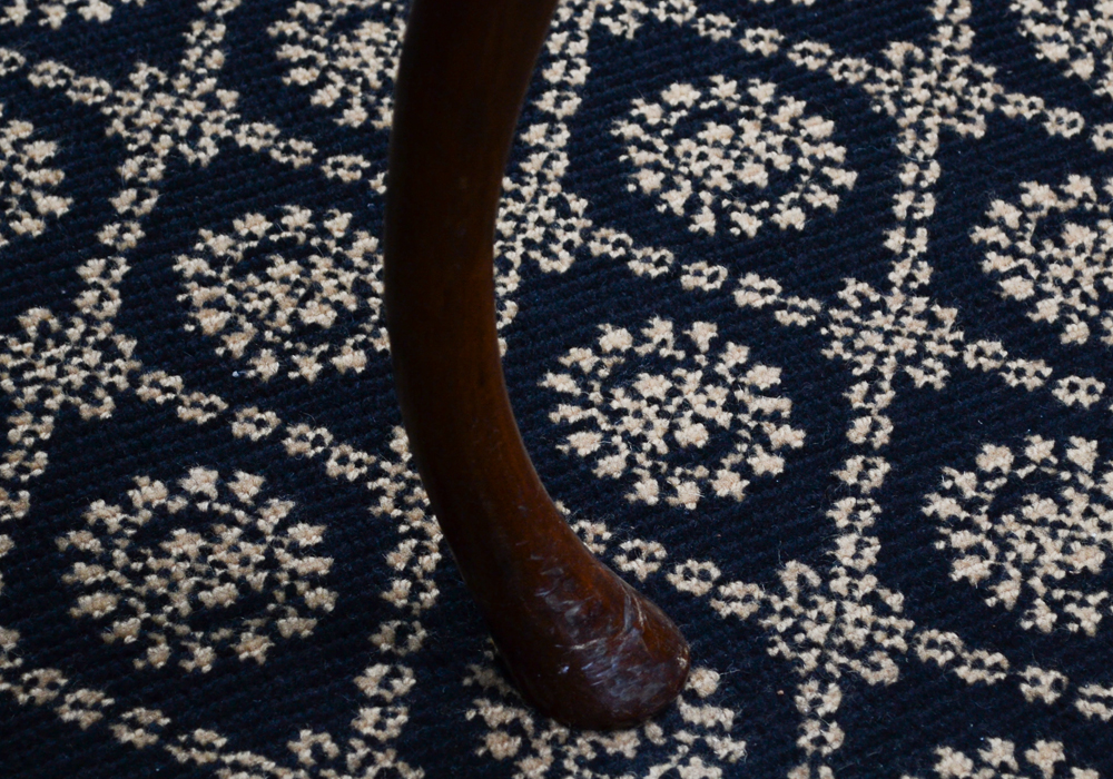 Vintage Art Nouveau Style Inlaid Settee