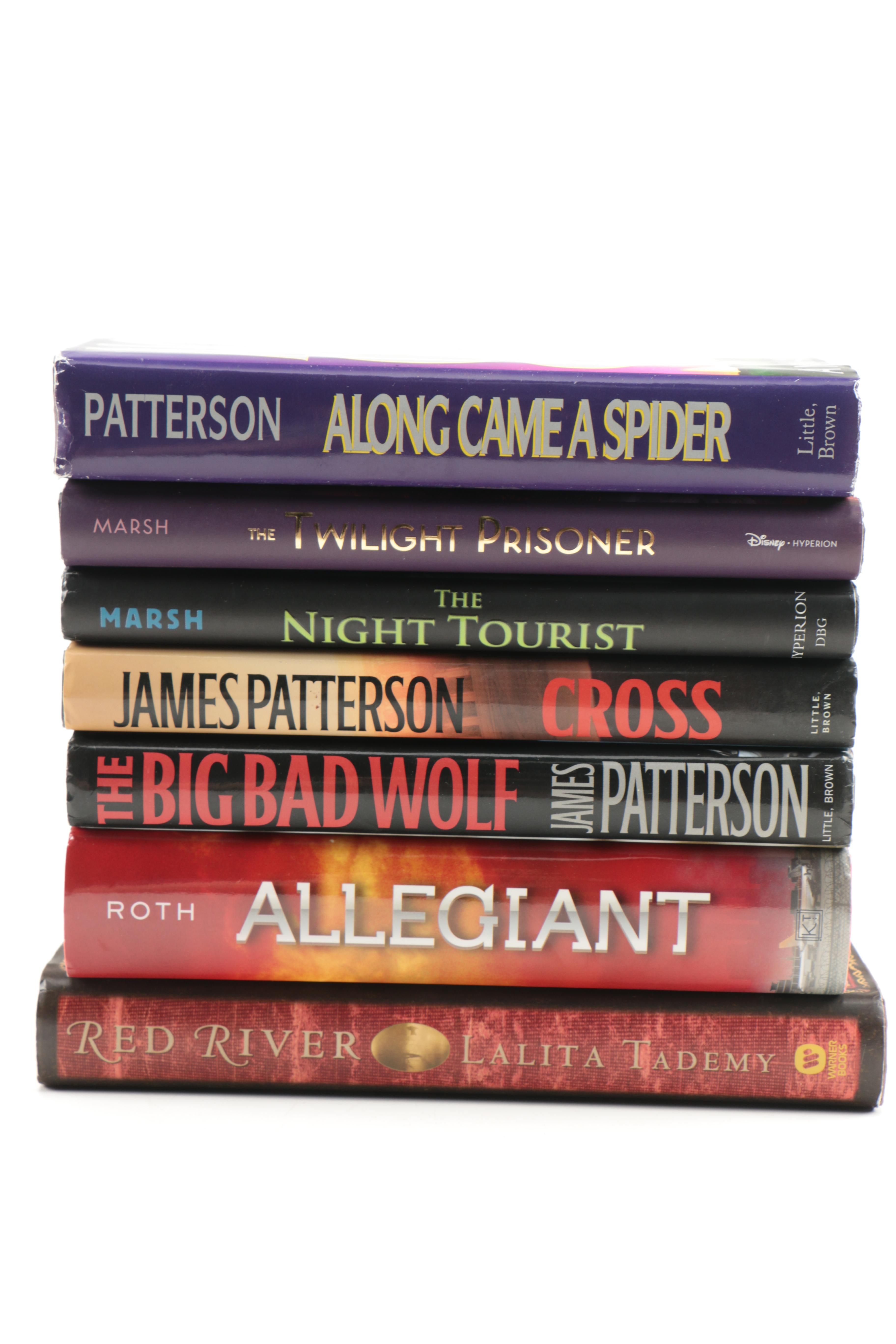 Hardcover Fiction Books Including Titles by James Patterson