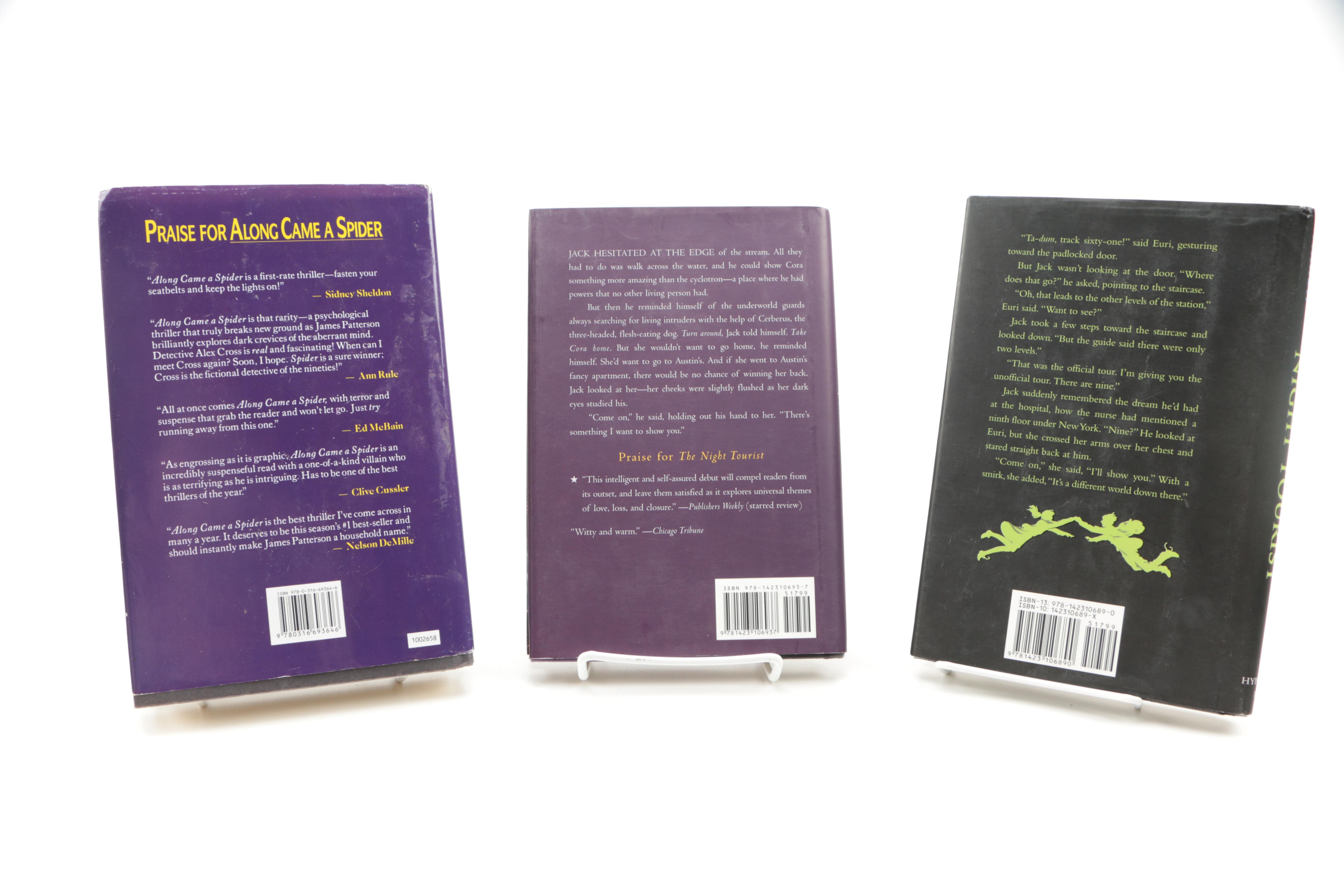 Hardcover Fiction Books Including Titles by James Patterson