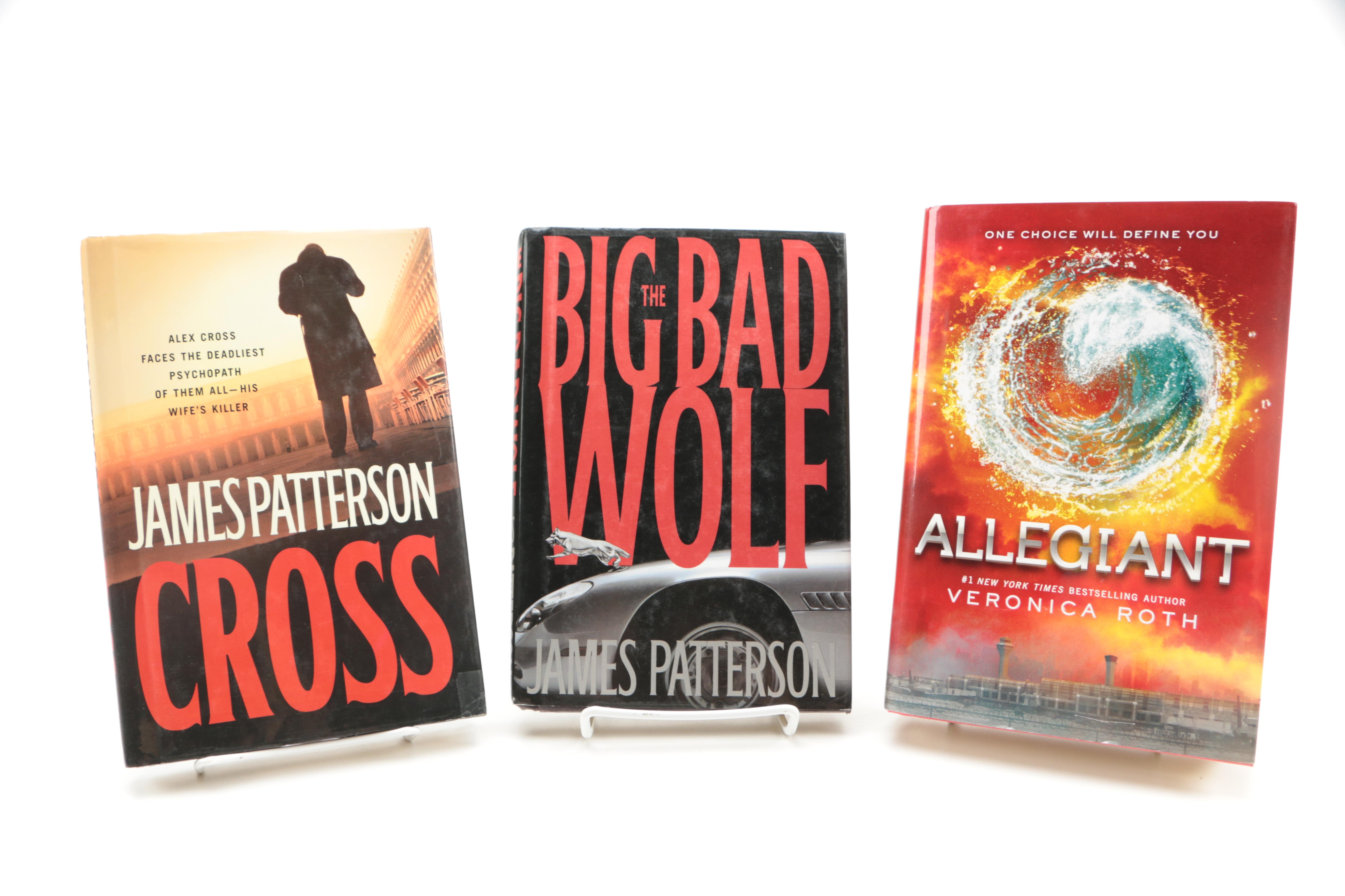 Hardcover Fiction Books Including Titles by James Patterson